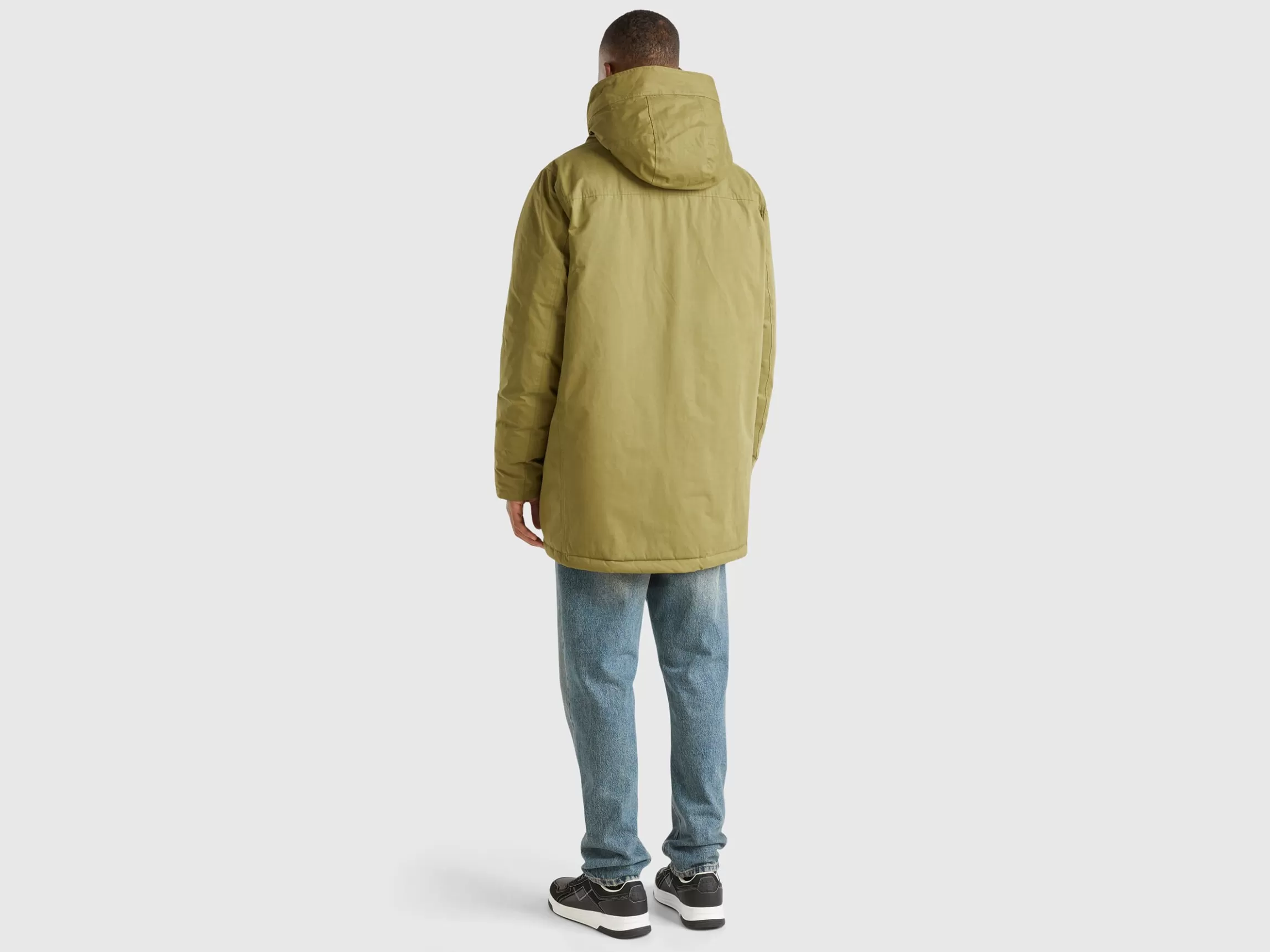 United Colors of Benetton Padded parka in nylon