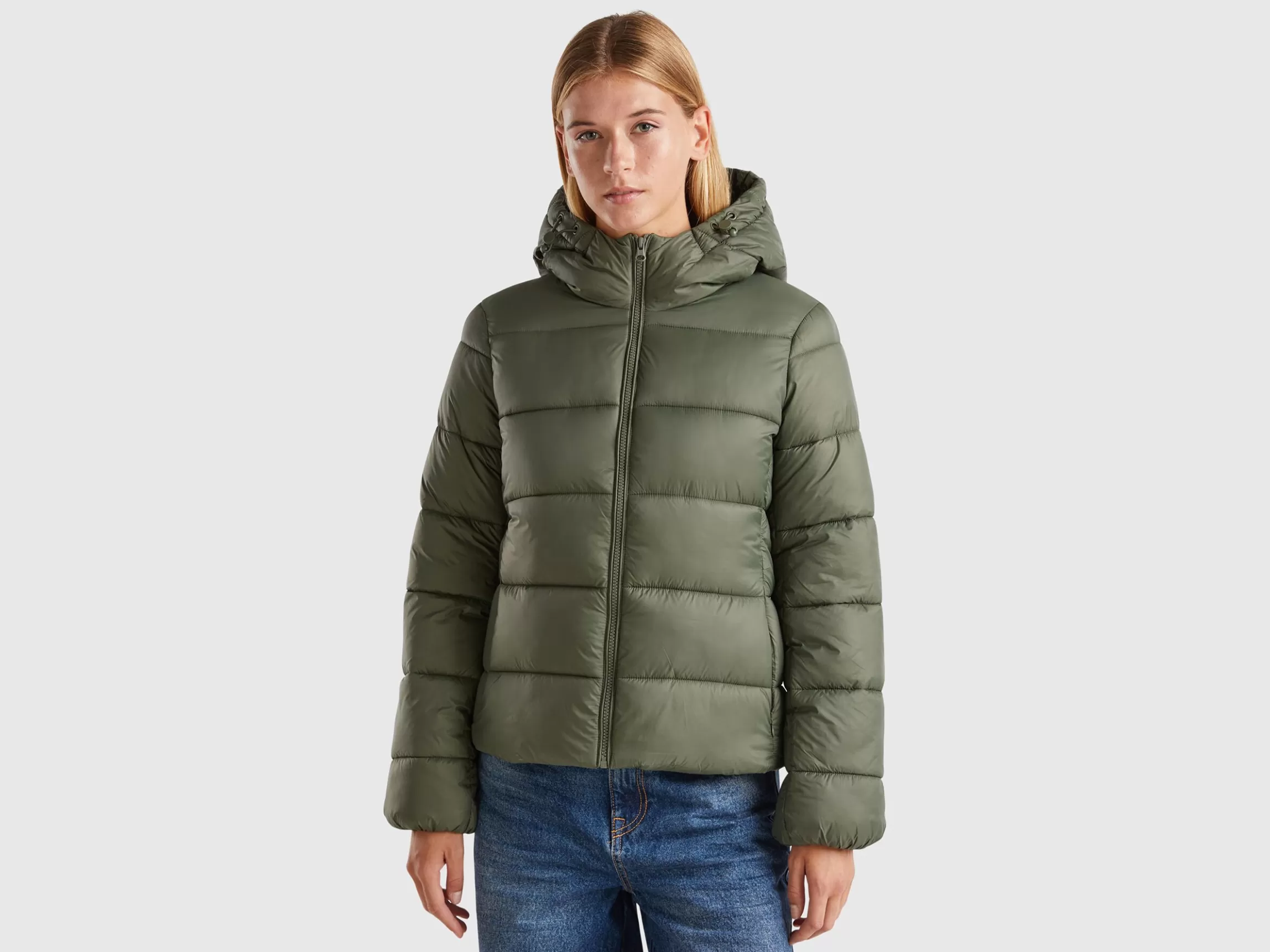 United Colors of Benetton Padded puffer jacket with recycled wadding