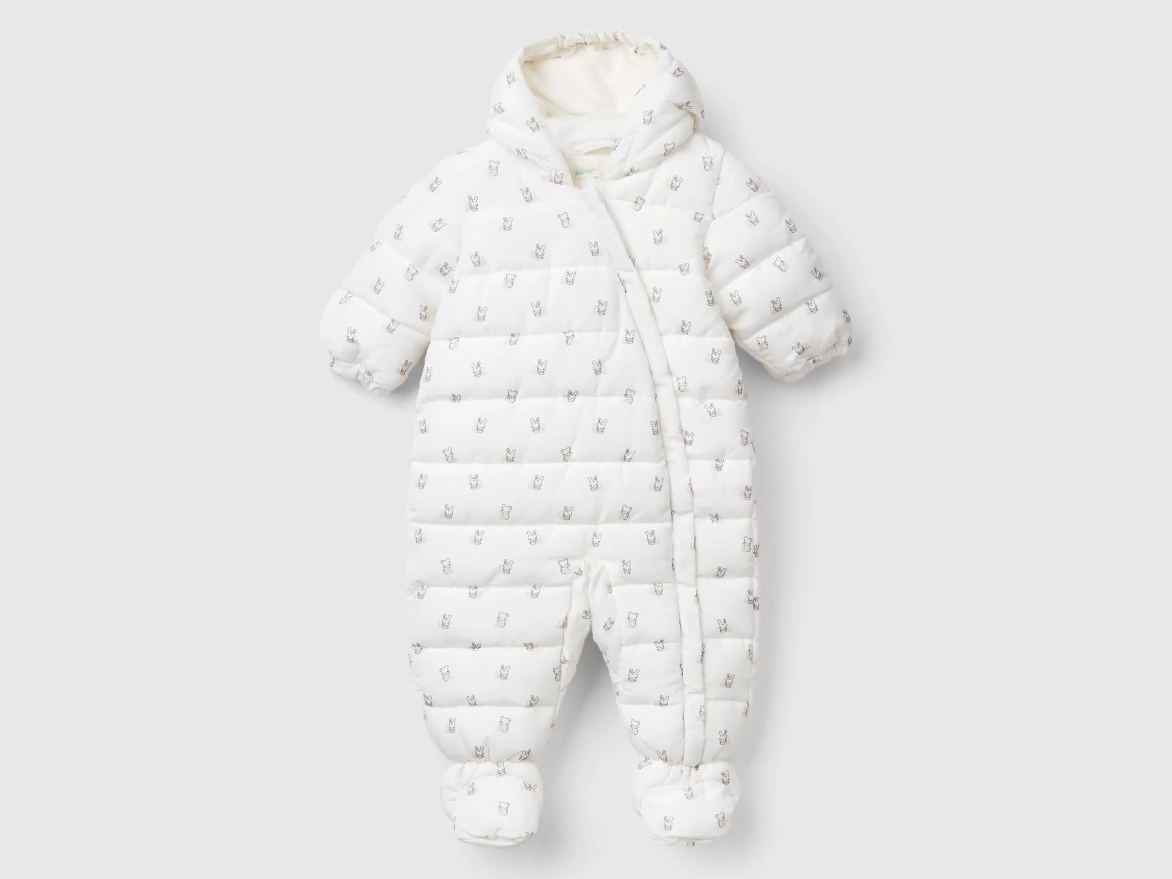 United Colors of Benetton Padded "Rain Defender" onesie