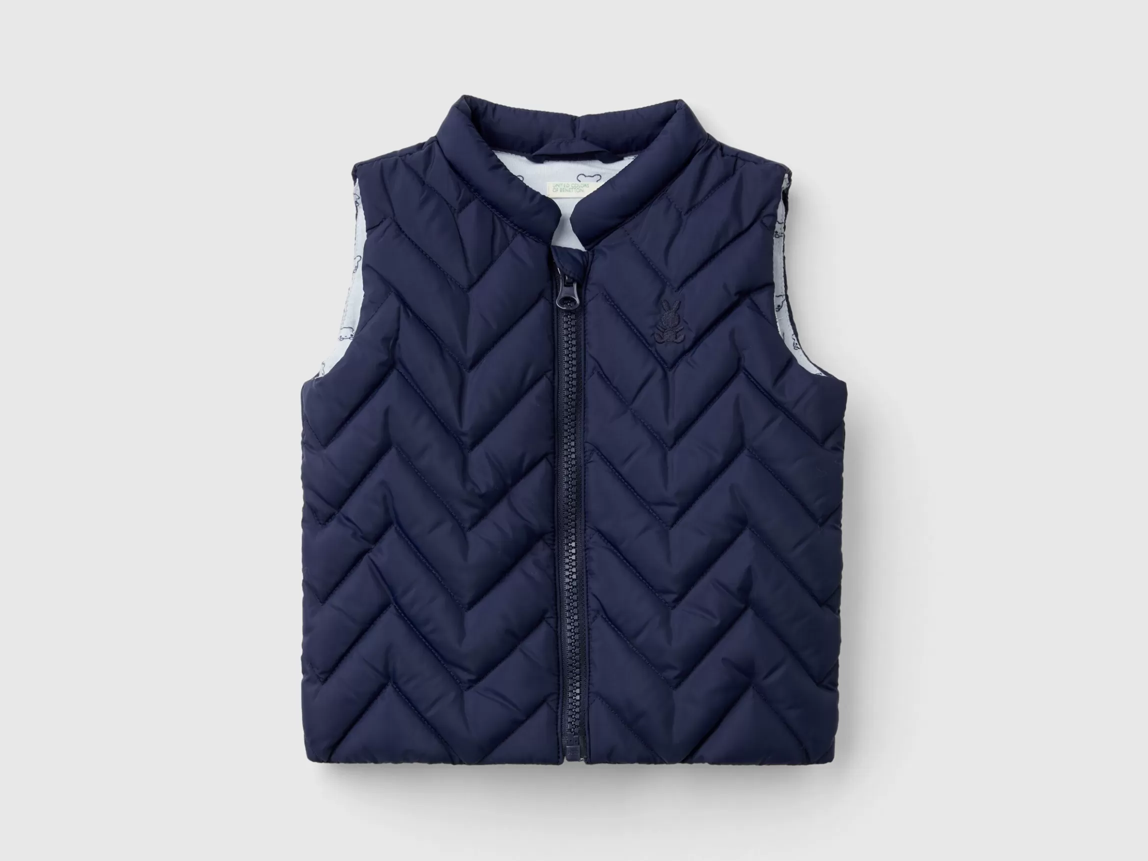 United Colors of Benetton Padded vest in technical fabric