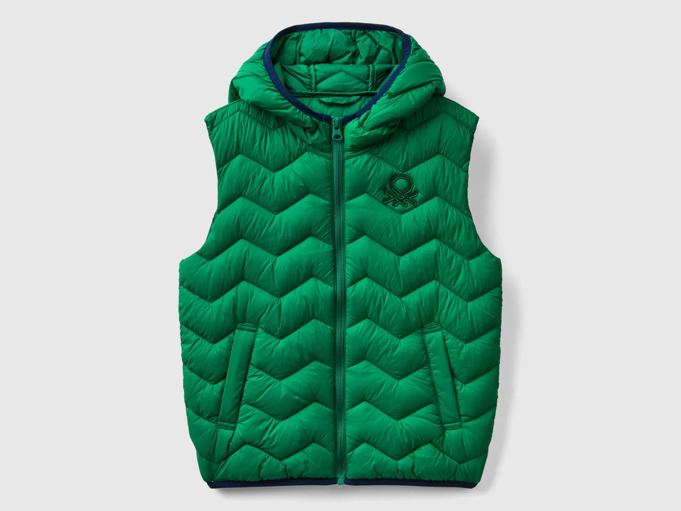 United Colors of Benetton Padded vest with hood