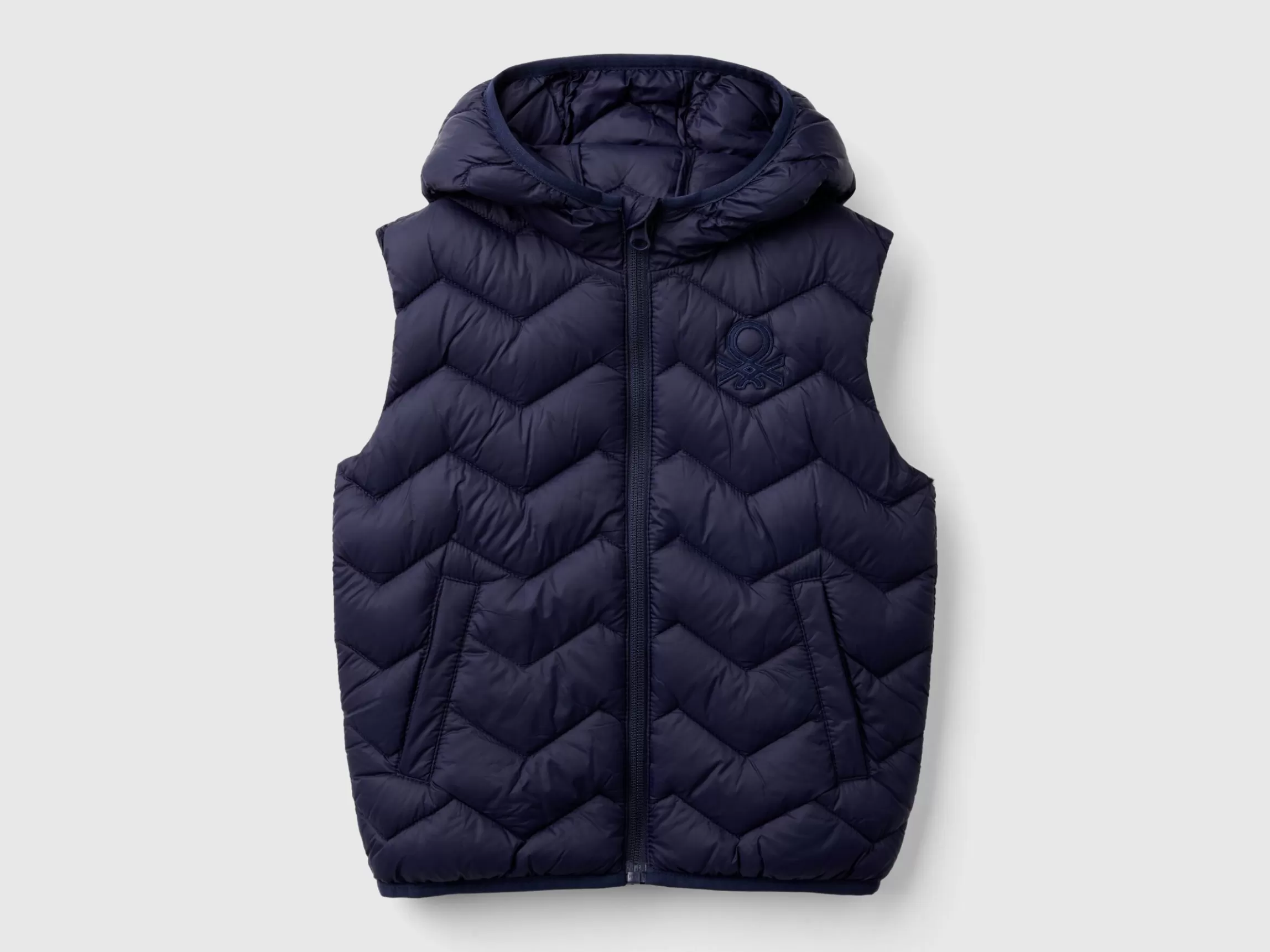 United Colors of Benetton Padded vest with hood