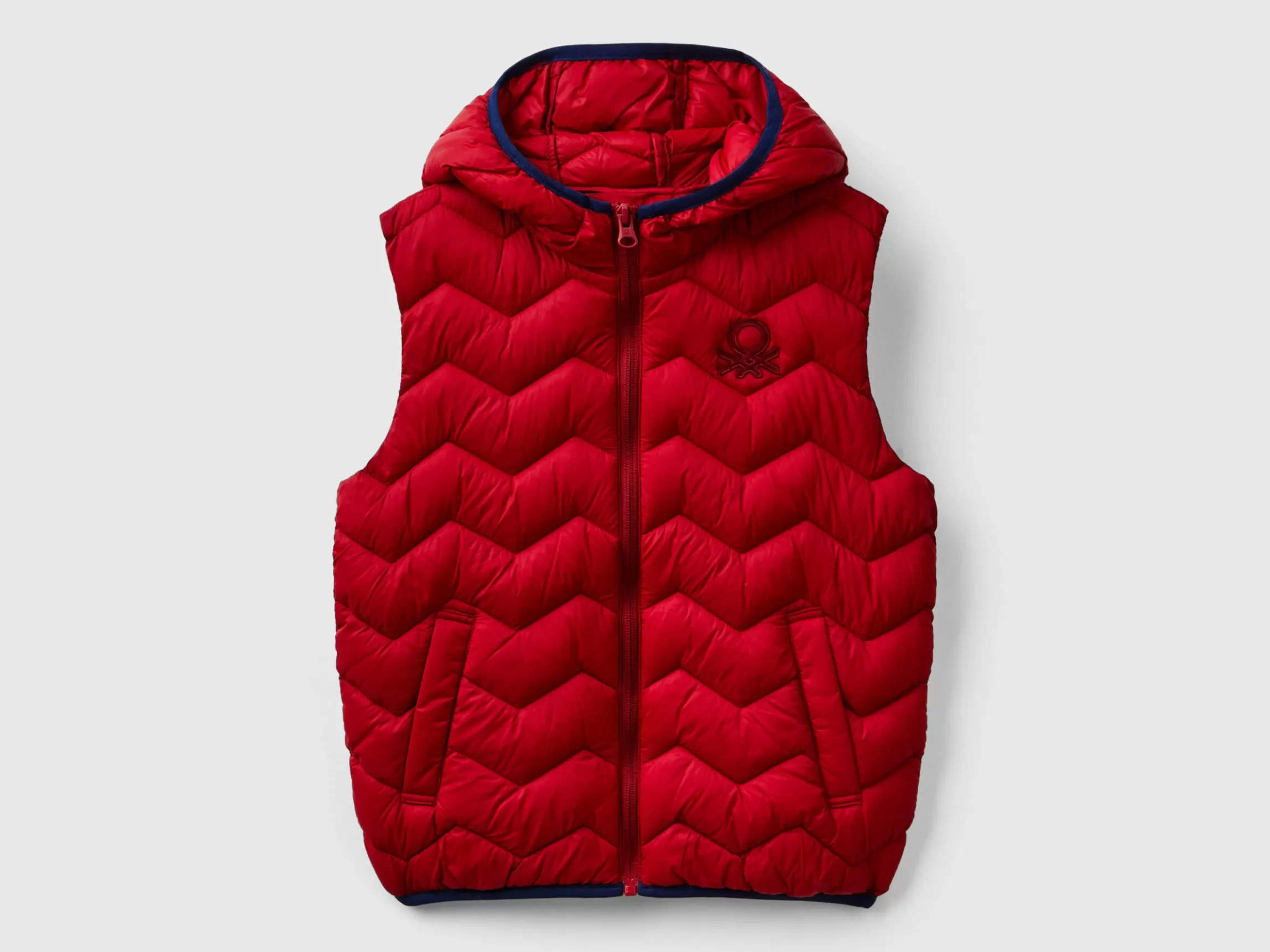 United Colors of Benetton Padded vest with hood