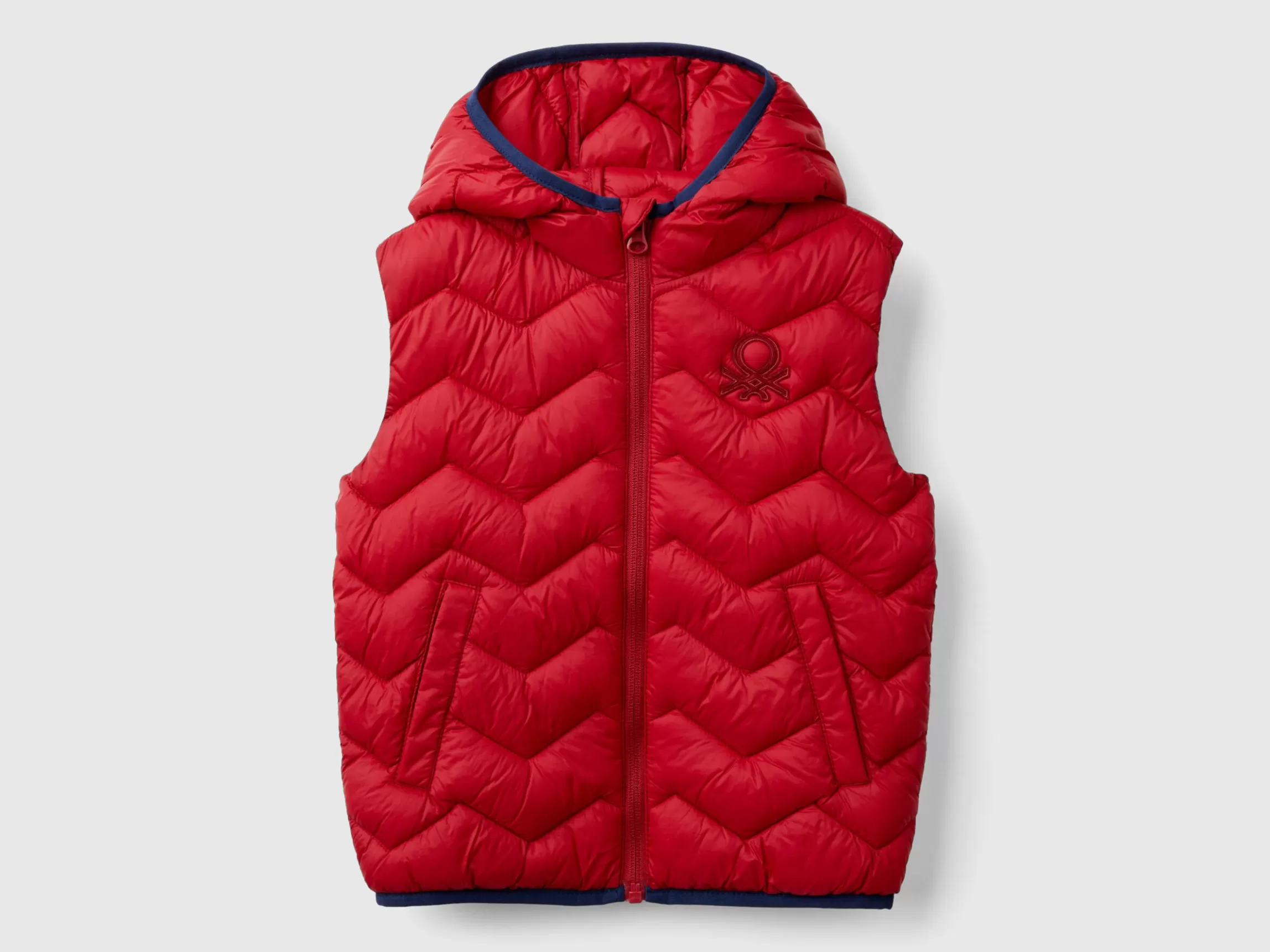 United Colors of Benetton Padded vest with hood