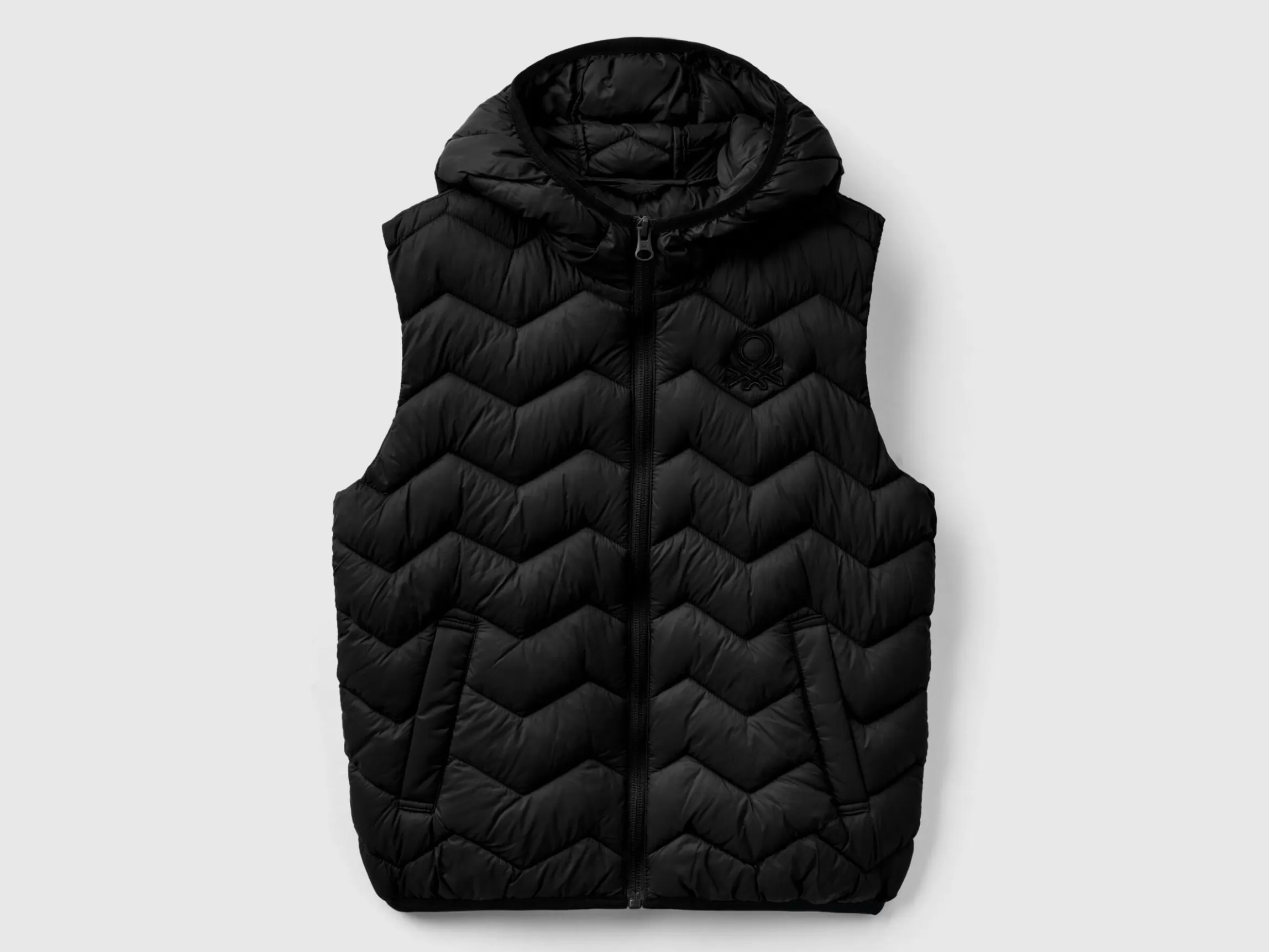 United Colors of Benetton Padded vest with hood