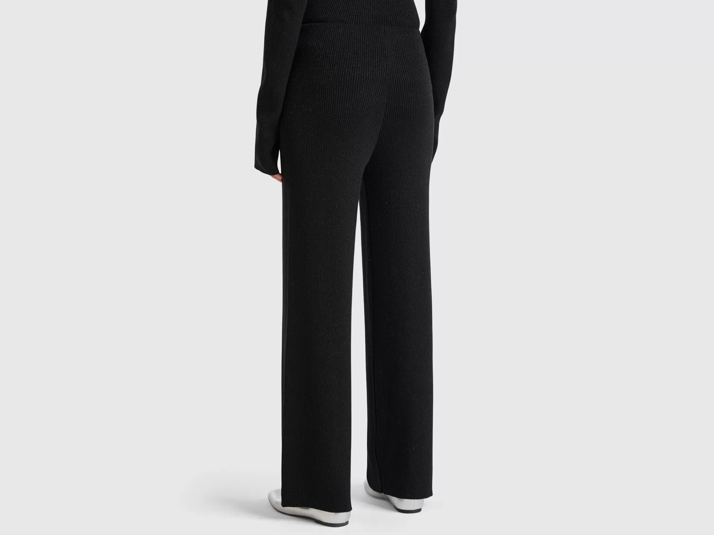 United Colors of Benetton Palazzo trousers with lurex