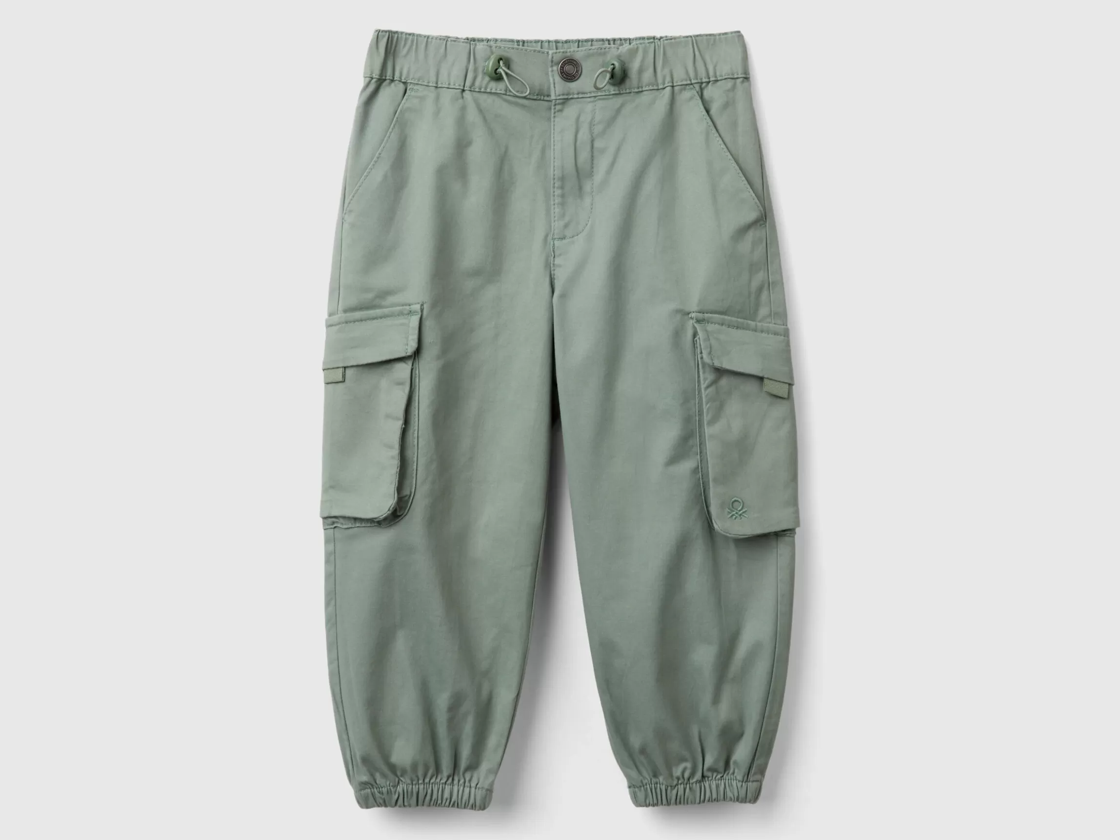 United Colors of Benetton Parachute trousers in stretch cotton