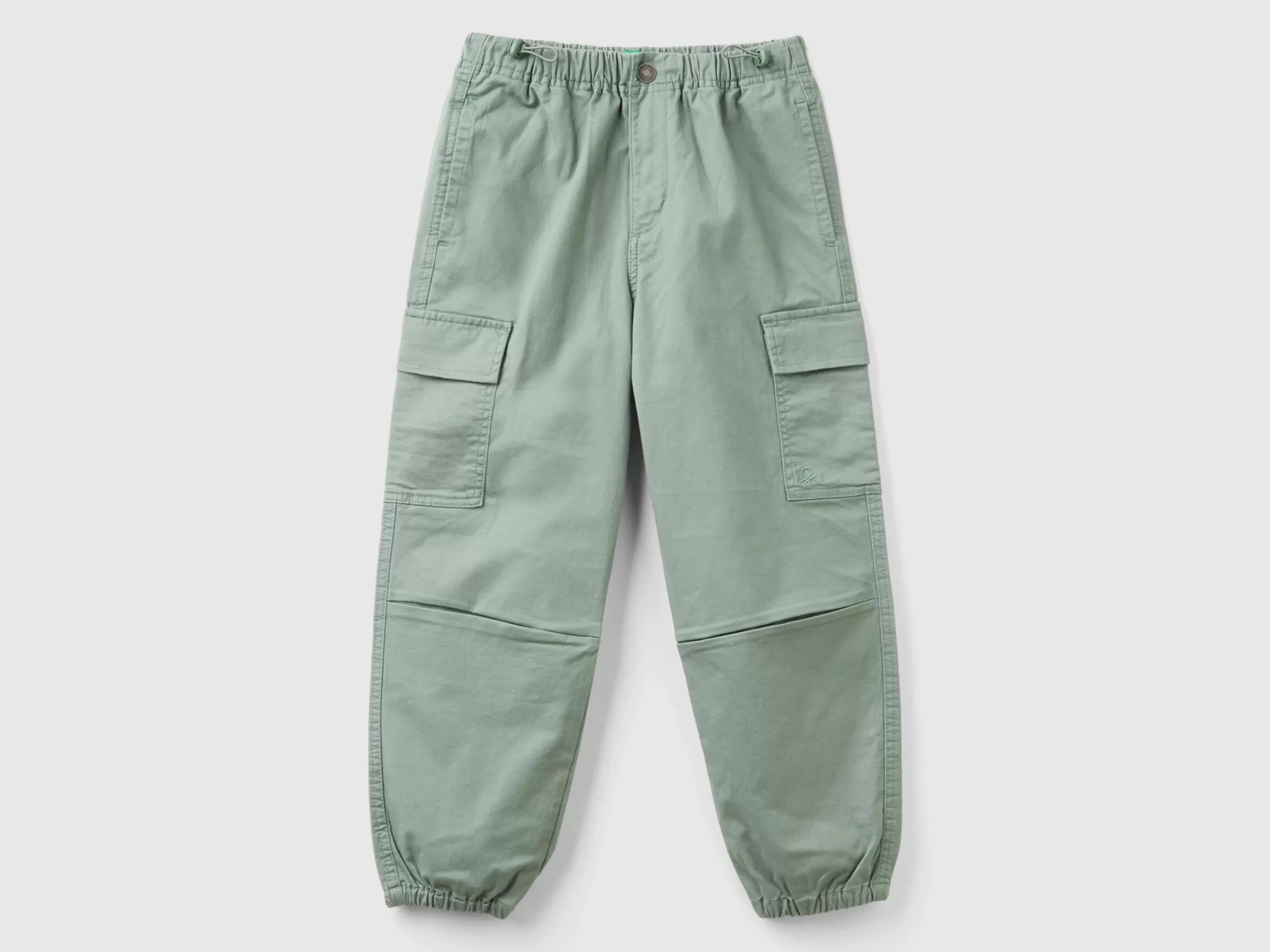 United Colors of Benetton Parachute trousers in stretch cotton