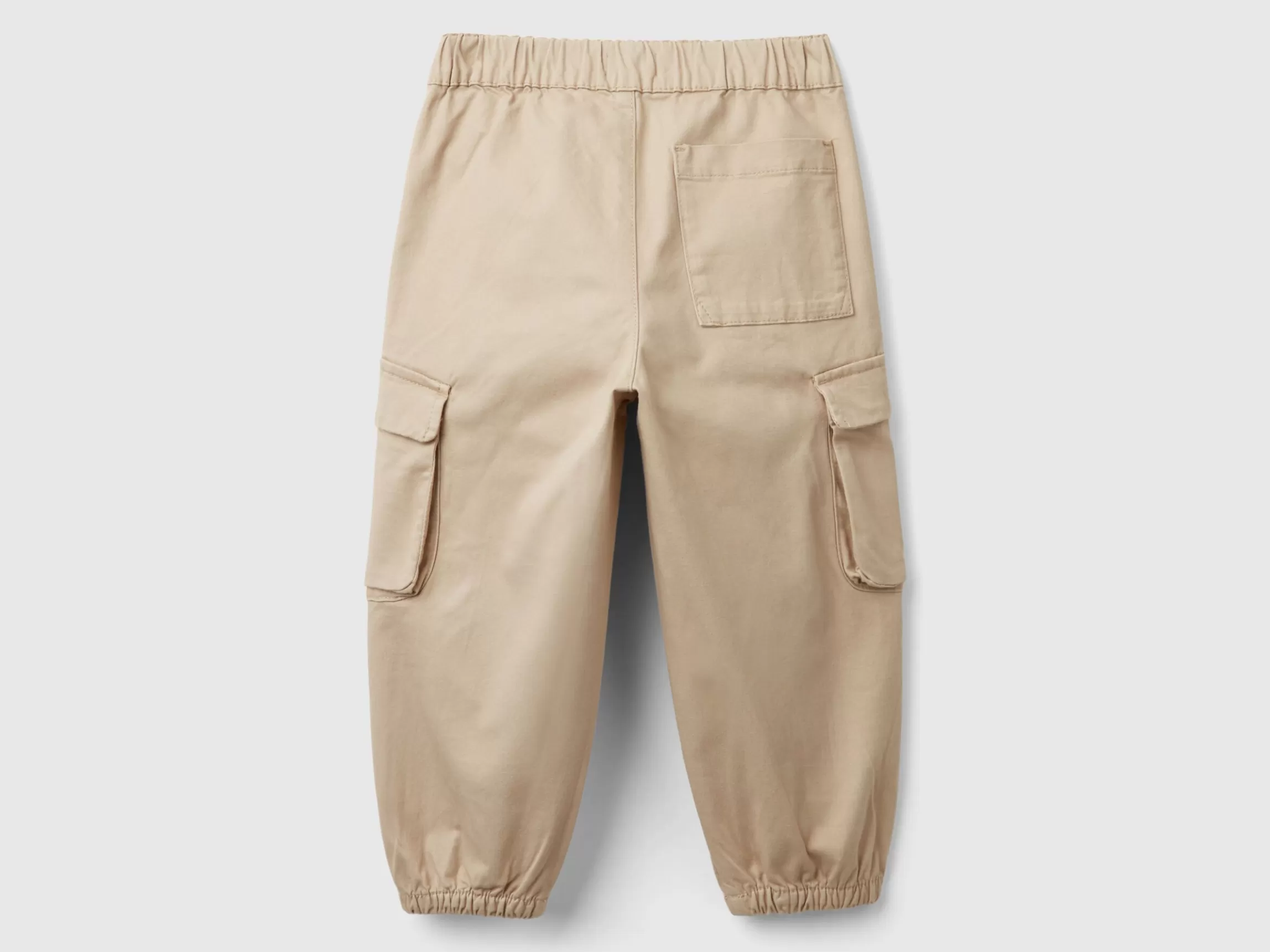 United Colors of Benetton Parachute trousers in stretch cotton