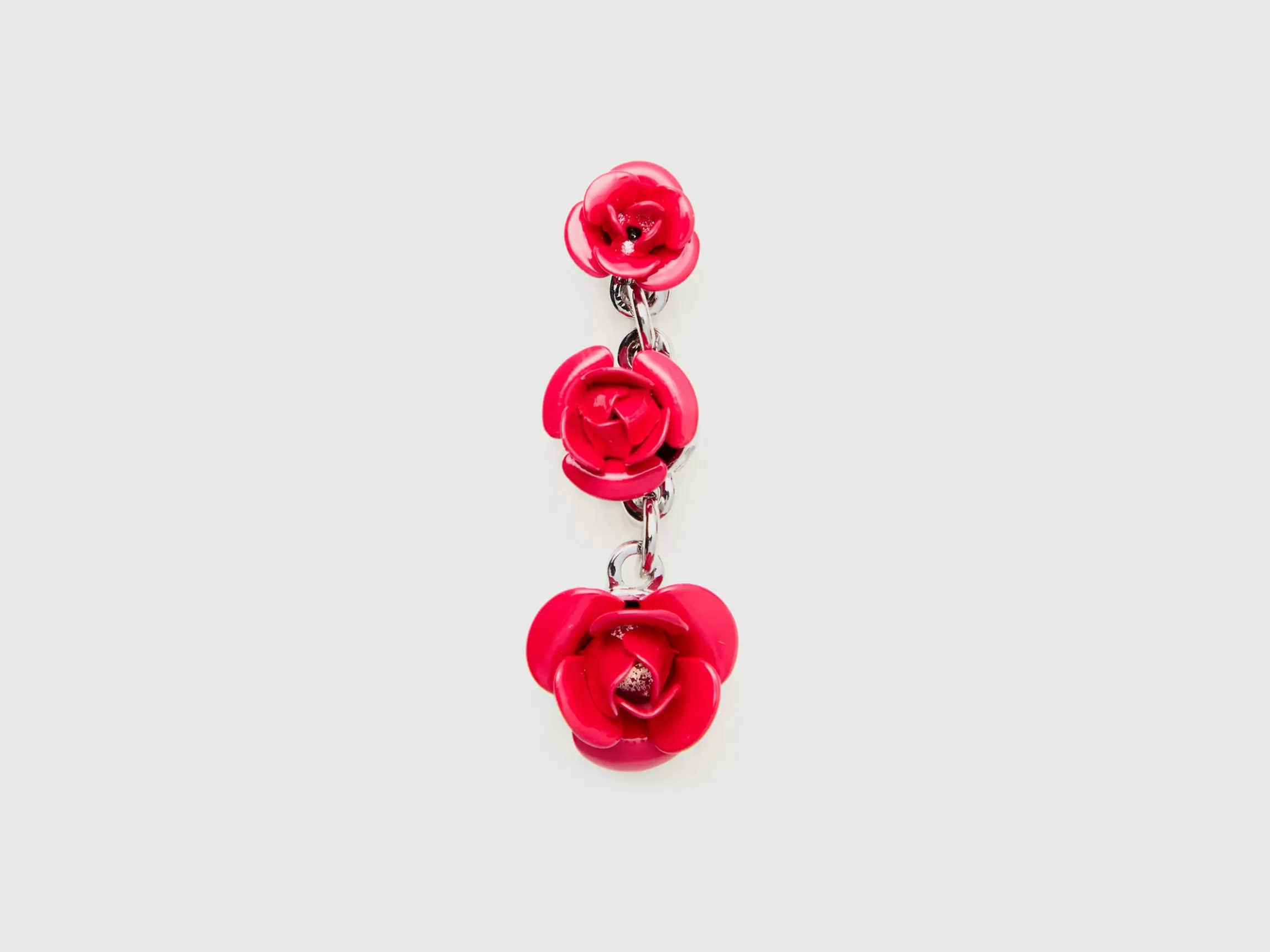 United Colors of Benetton Pendant earrings with roses