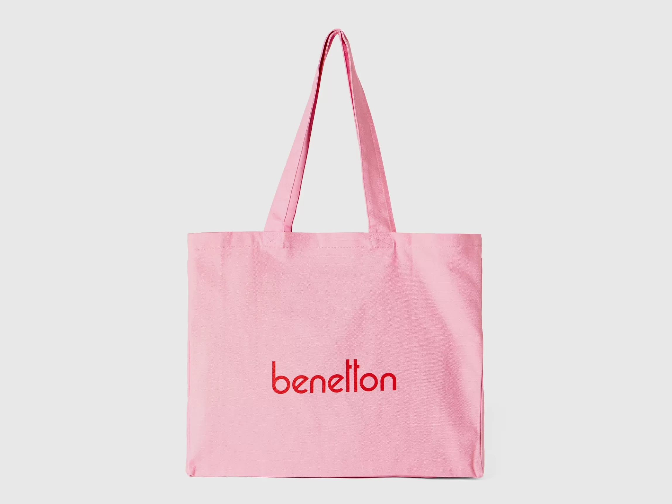 United Colors of Benetton tote bag in pure cotton