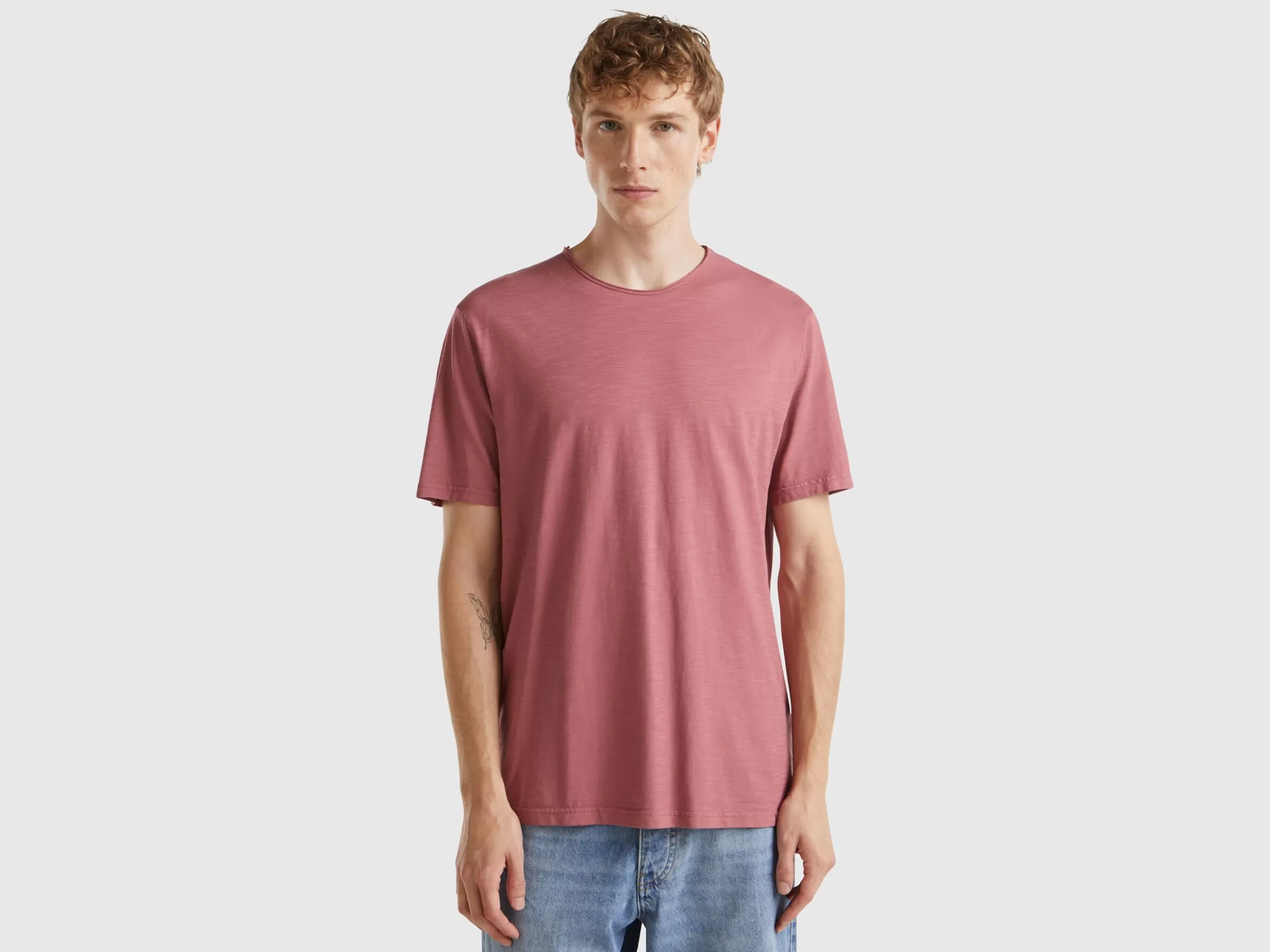 United Colors of Benetton t-shirt in slub cotton