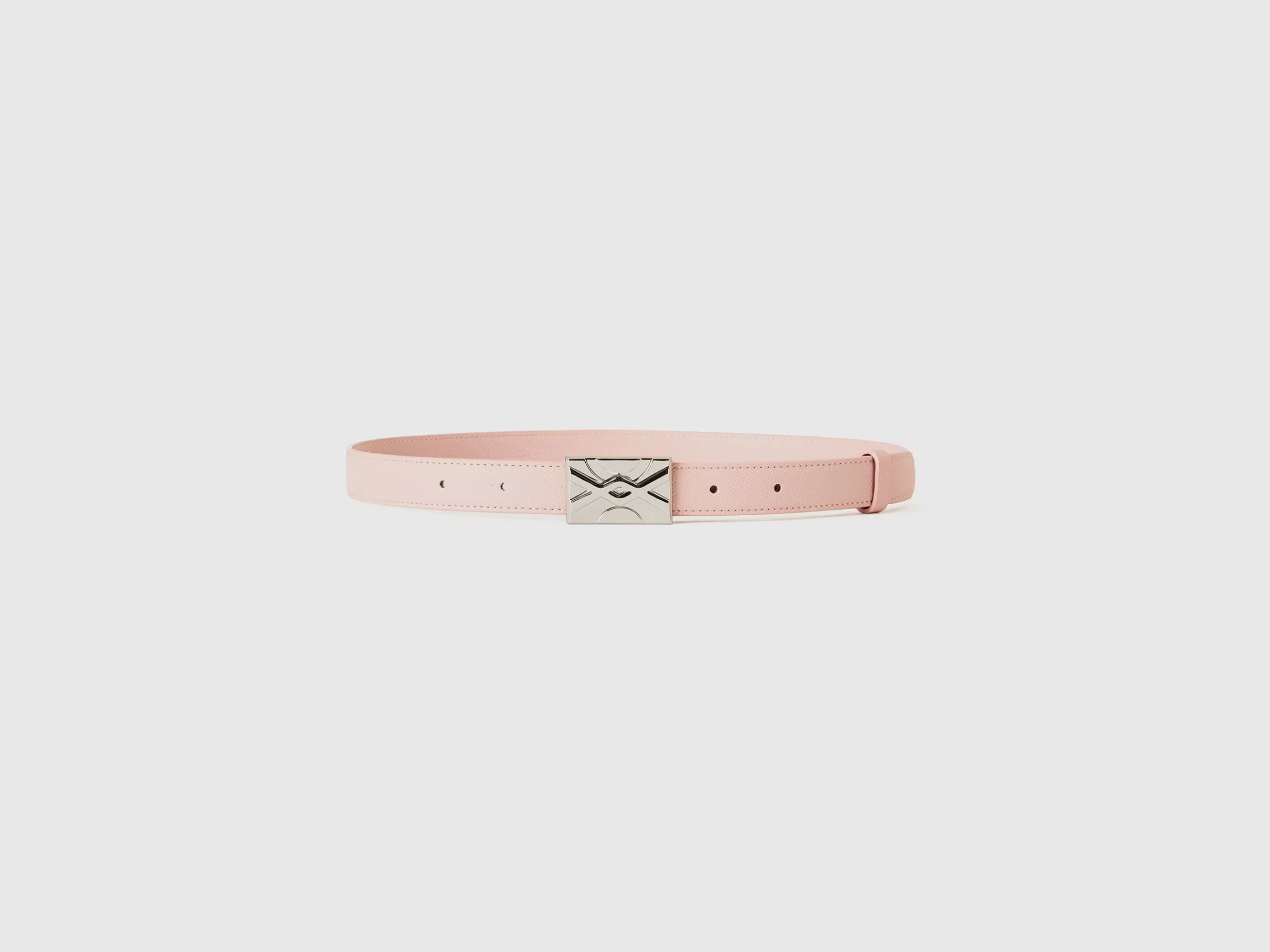 United Colors of Benetton Powder pink thin belt