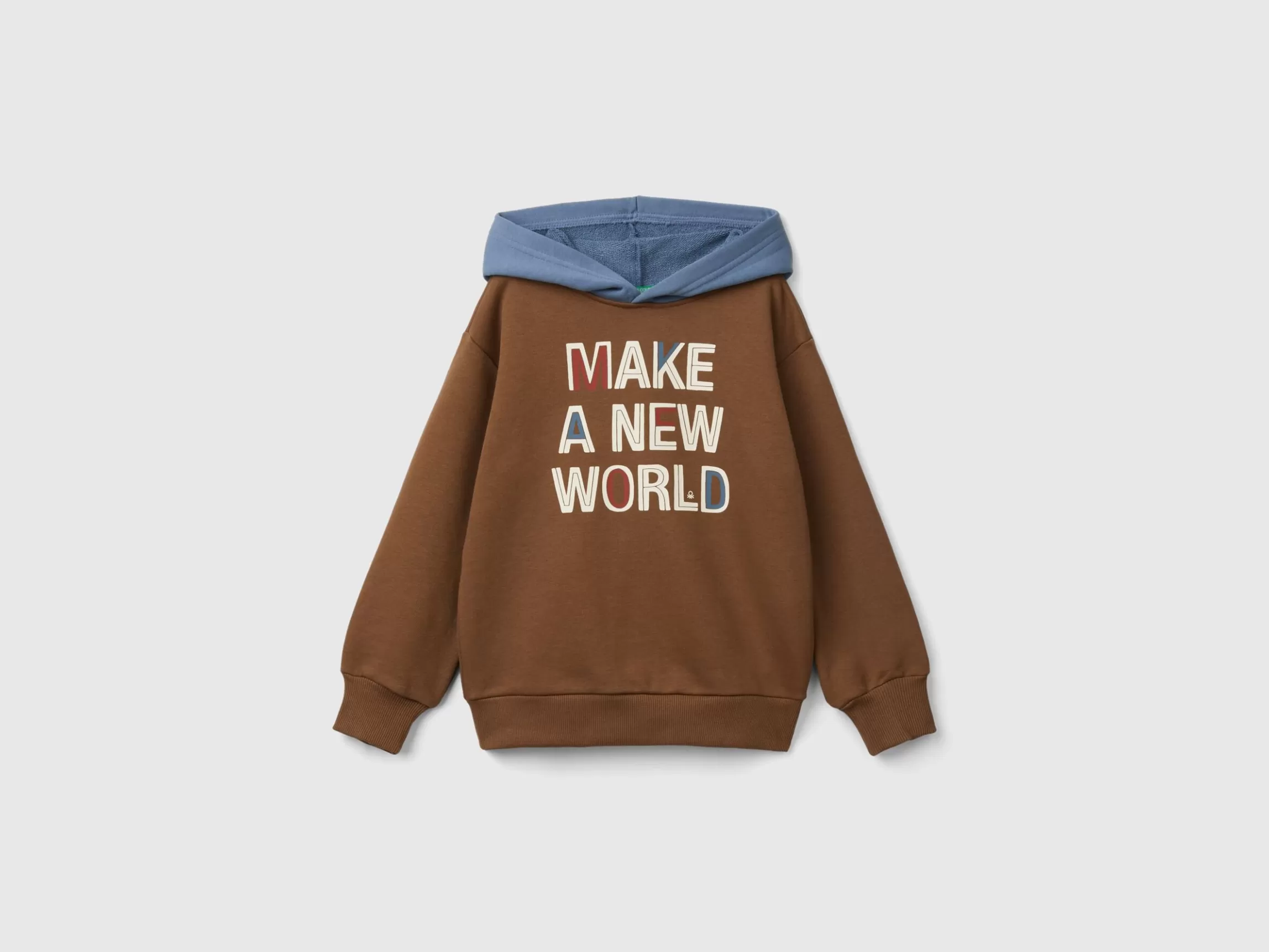 United Colors of Benetton Printed hoodie