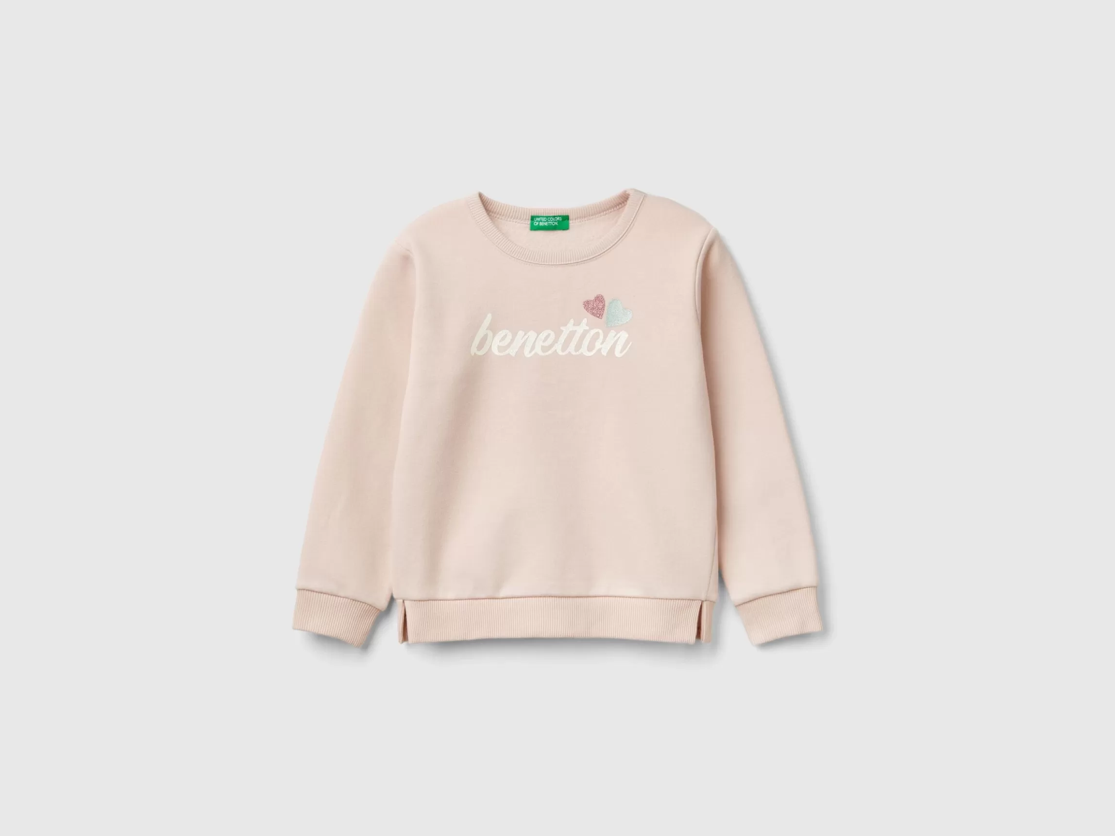 United Colors of Benetton Pullover sweatshirt with glittery print