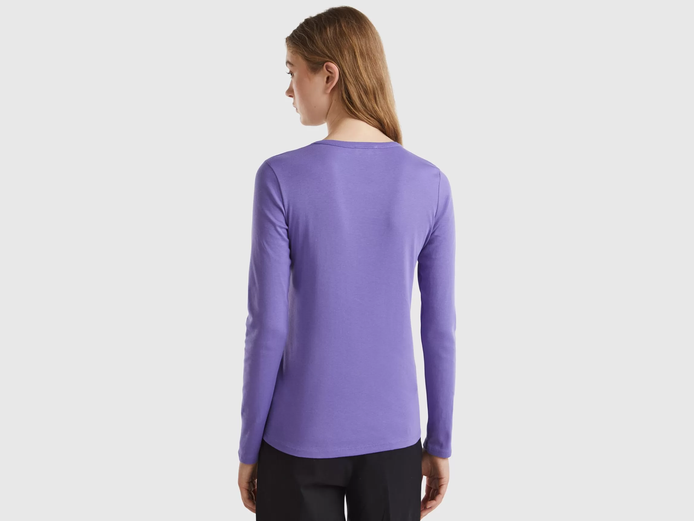 United Colors of Benetton long sleeve t-shirt in 100% cotton