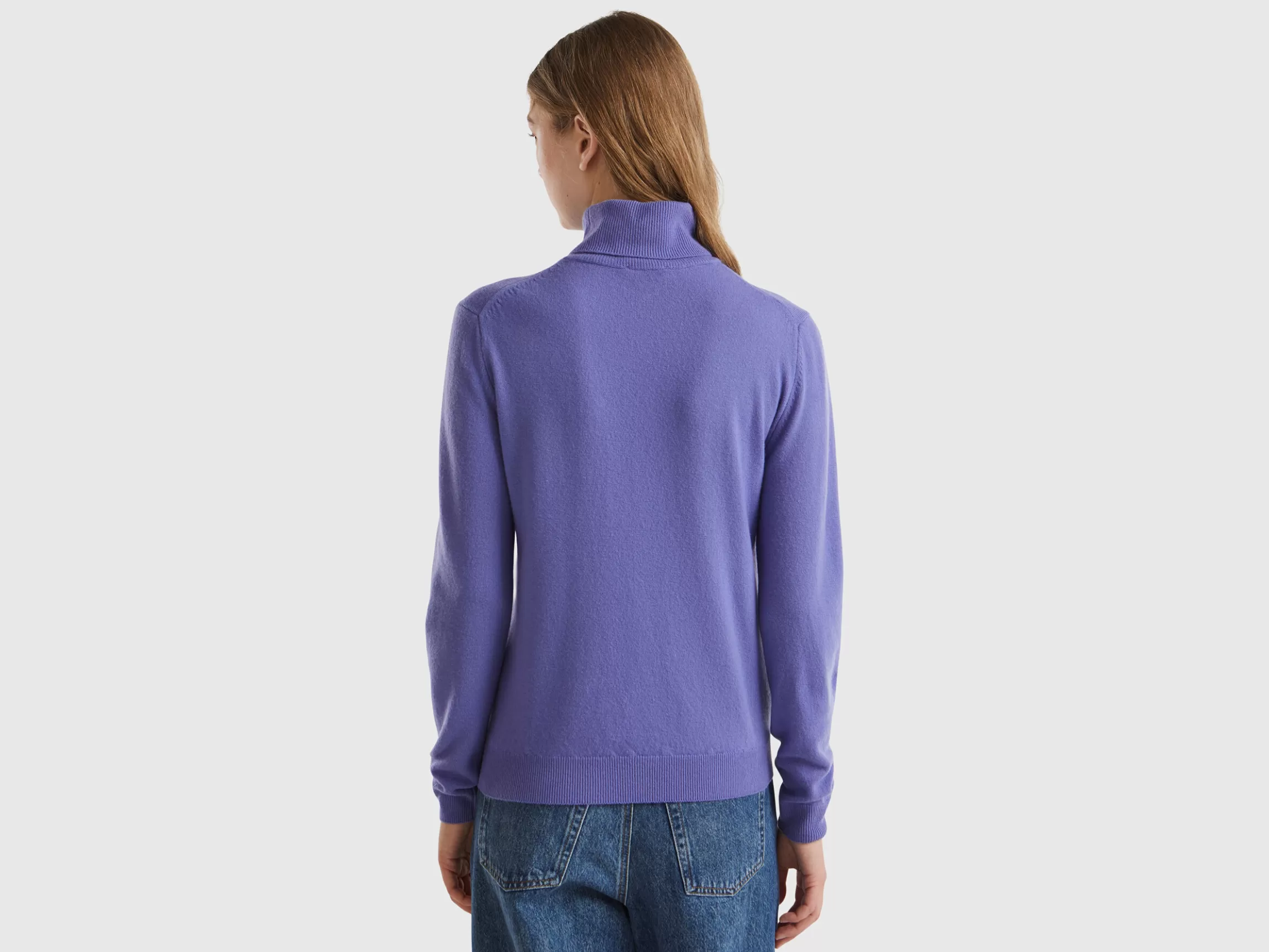 United Colors of Benetton turtleneck in pure Merino wool