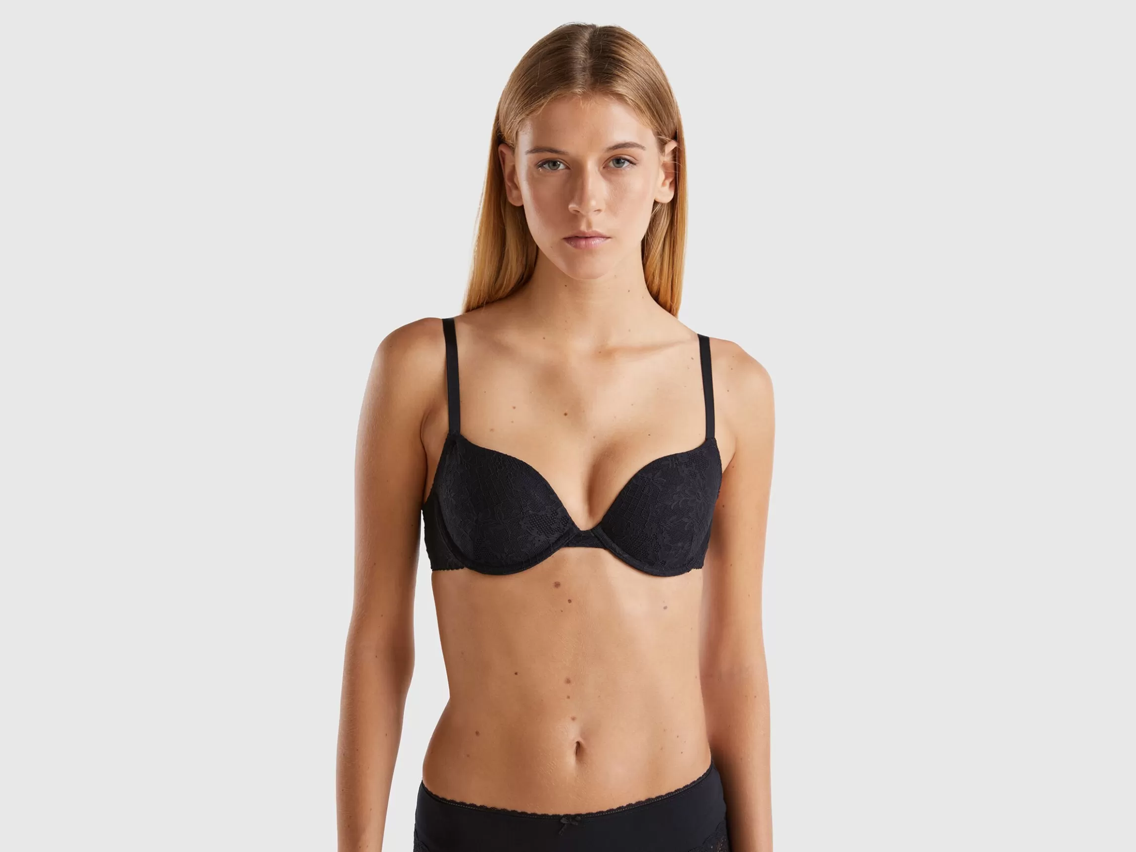 United Colors of Benetton Push up bra in stretch lace