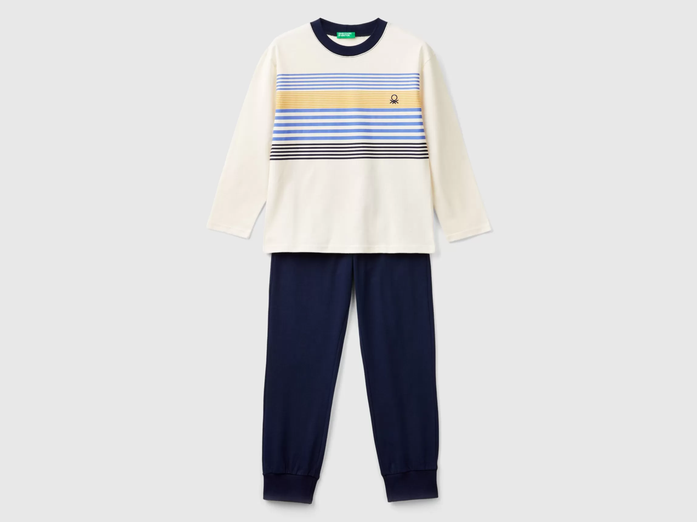 United Colors of Benetton Pyjamas in long fiber cotton