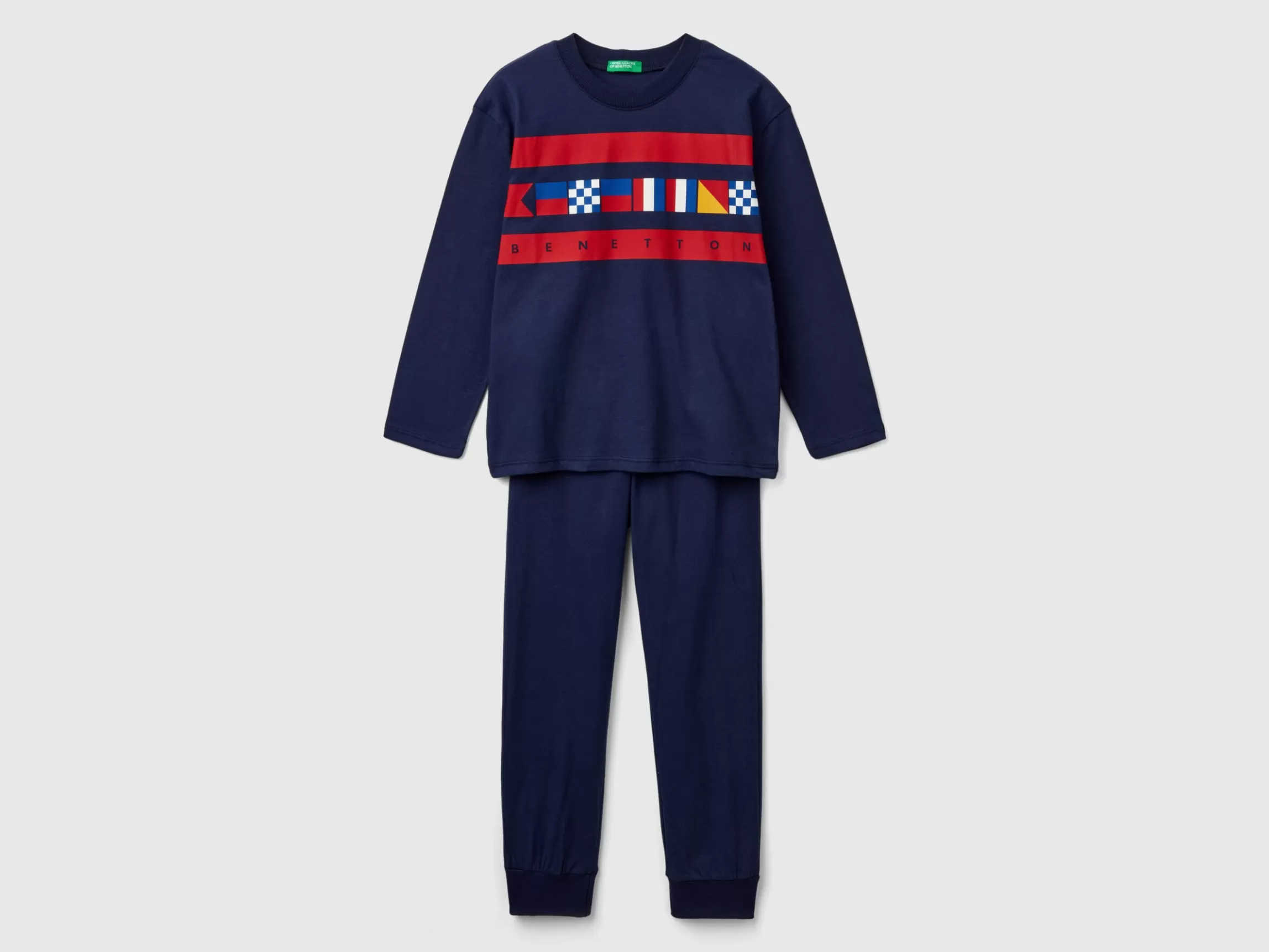 United Colors of Benetton Pyjamas in long fiber cotton