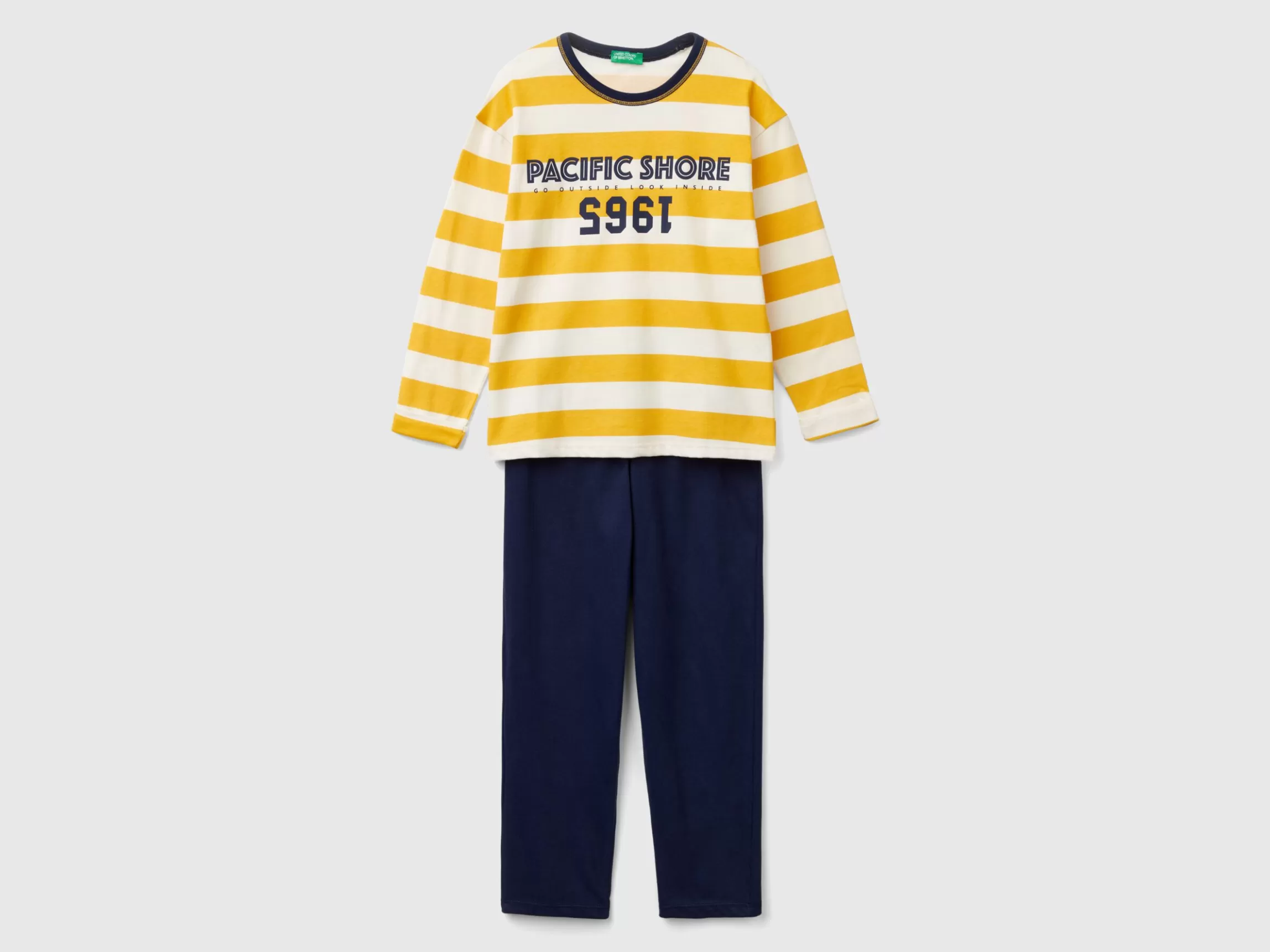 United Colors of Benetton Pyjamas in striped knit