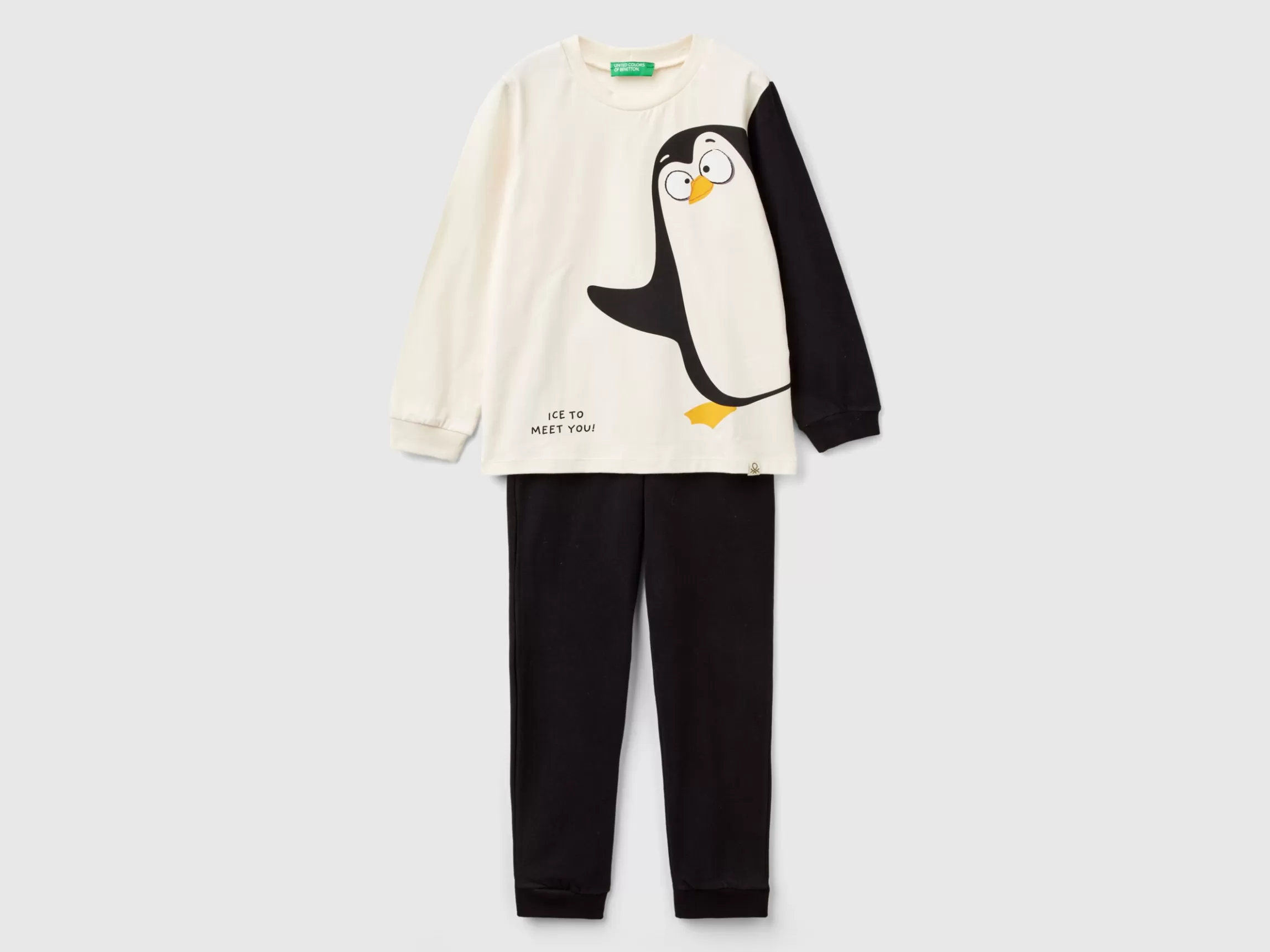 United Colors of Benetton Pyjamas with penguin print