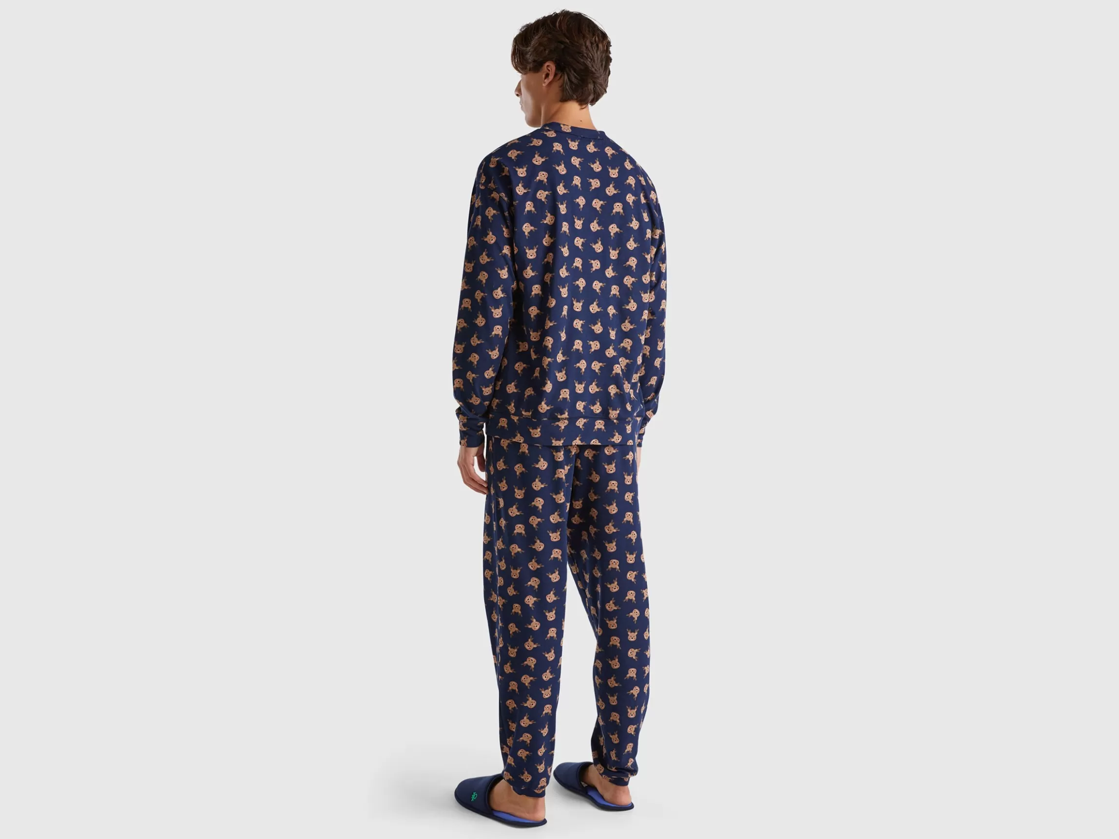 United Colors of Benetton Pyjamas with reindeer print