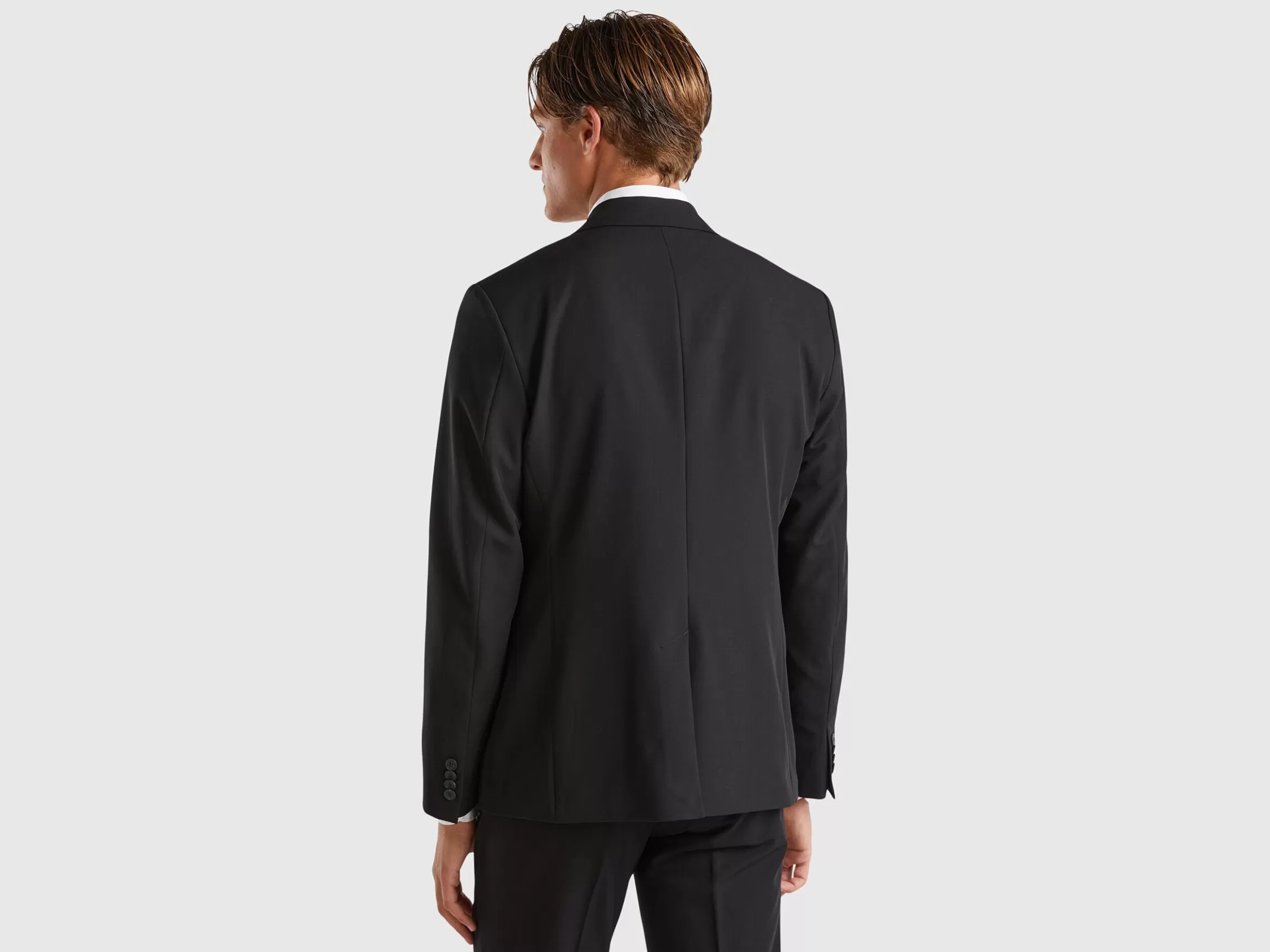 United Colors of Benetton Regular fit blazer in viscose blend