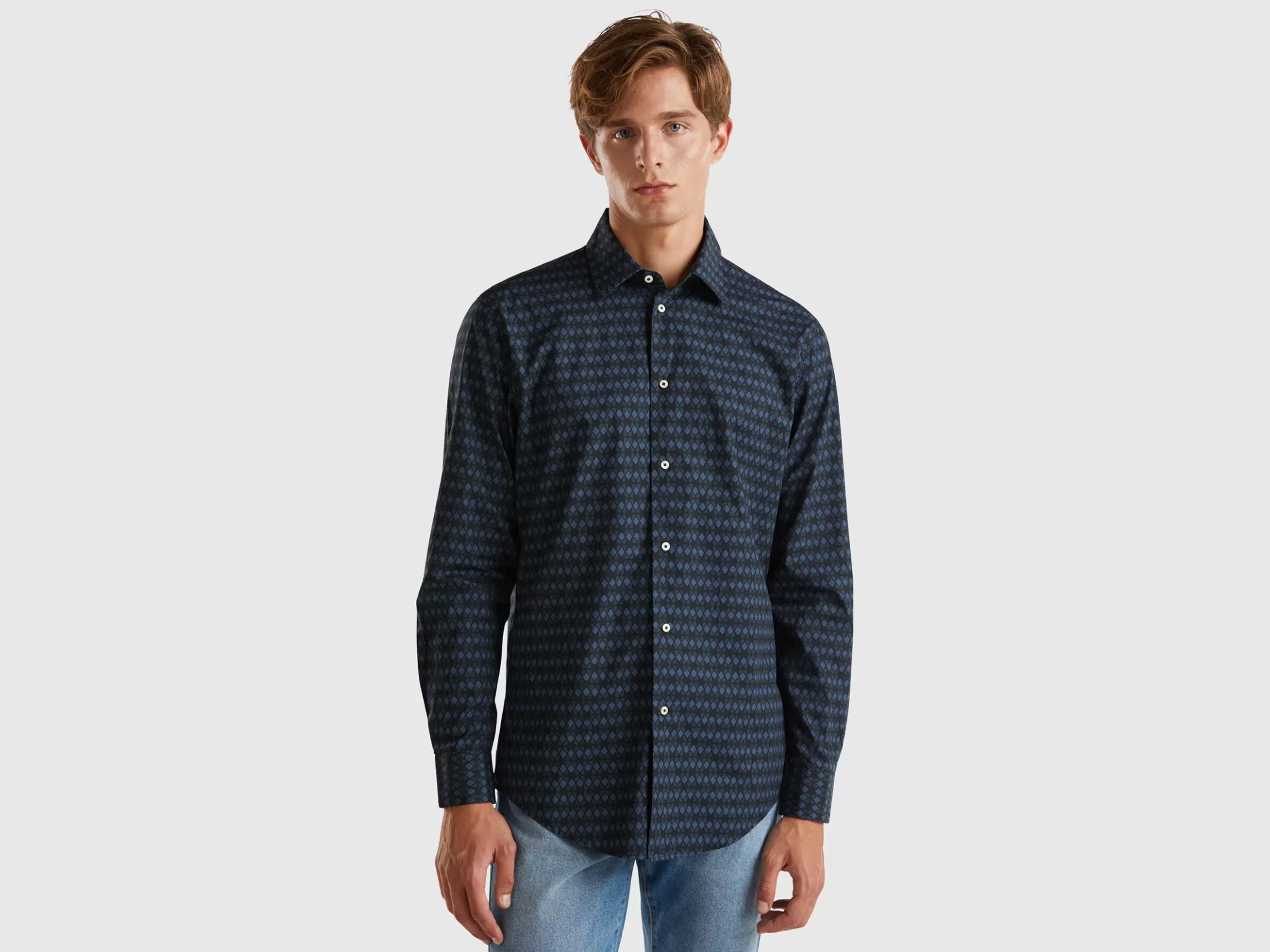 United Colors of Benetton Regular fit patterned shirt