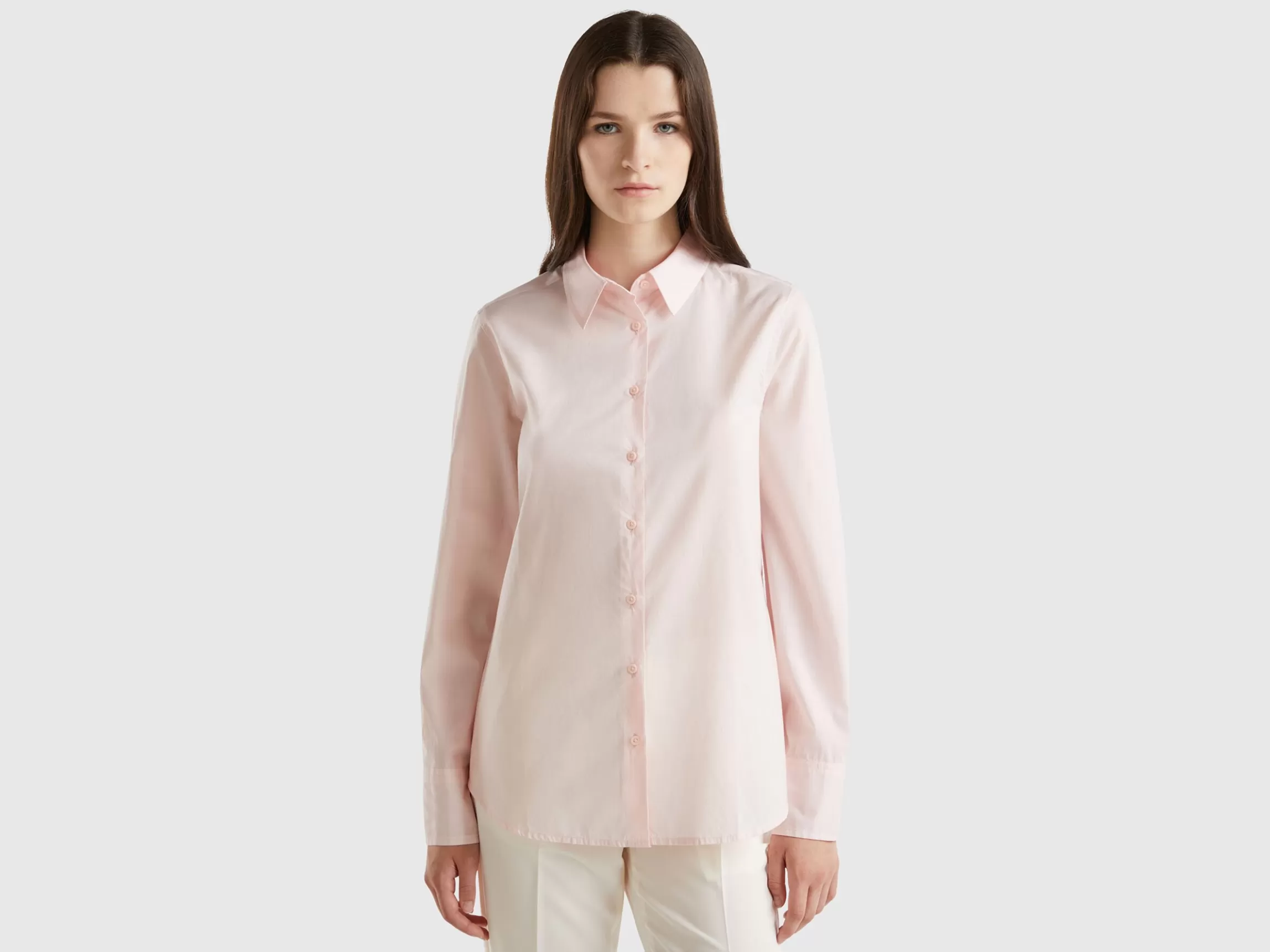 United Colors of Benetton Regular fit shirt in light cotton