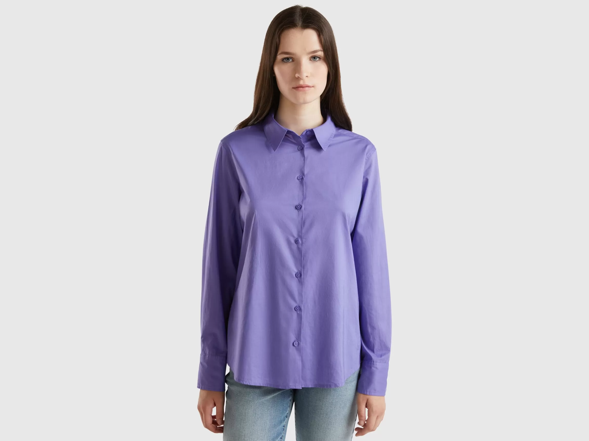 United Colors of Benetton Regular fit shirt in light cotton