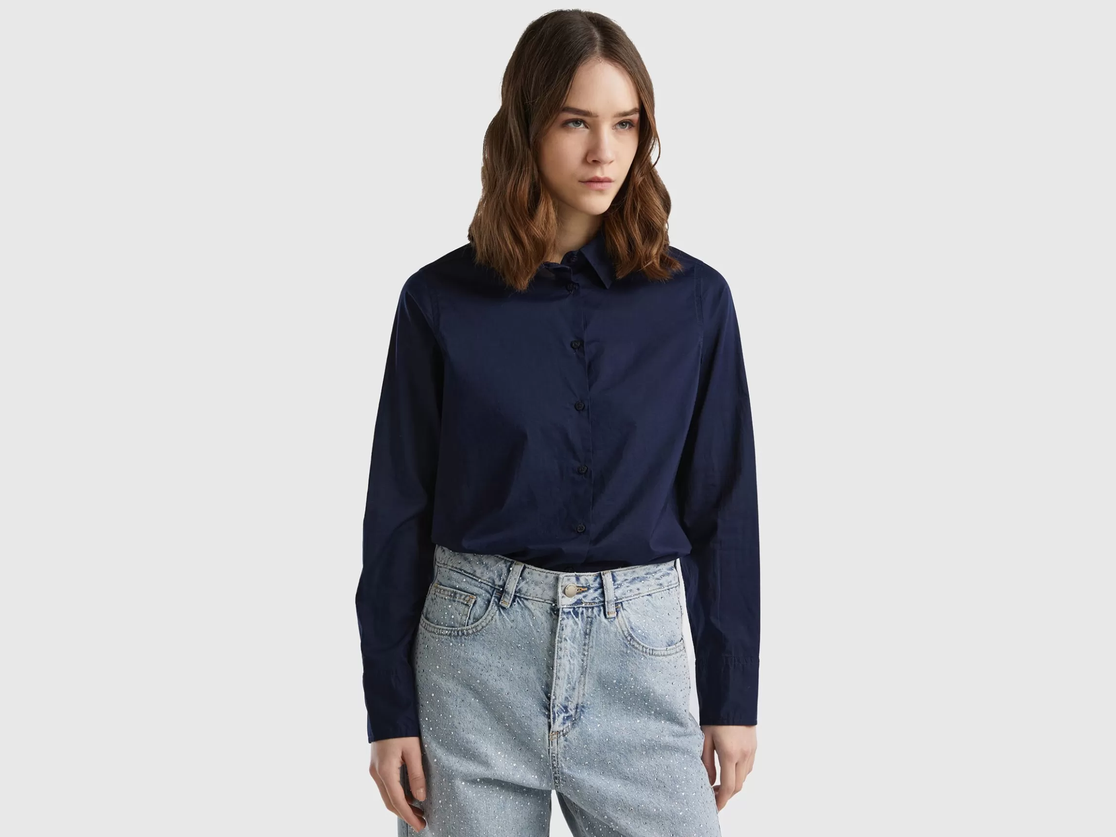 United Colors of Benetton Regular fit shirt in light cotton