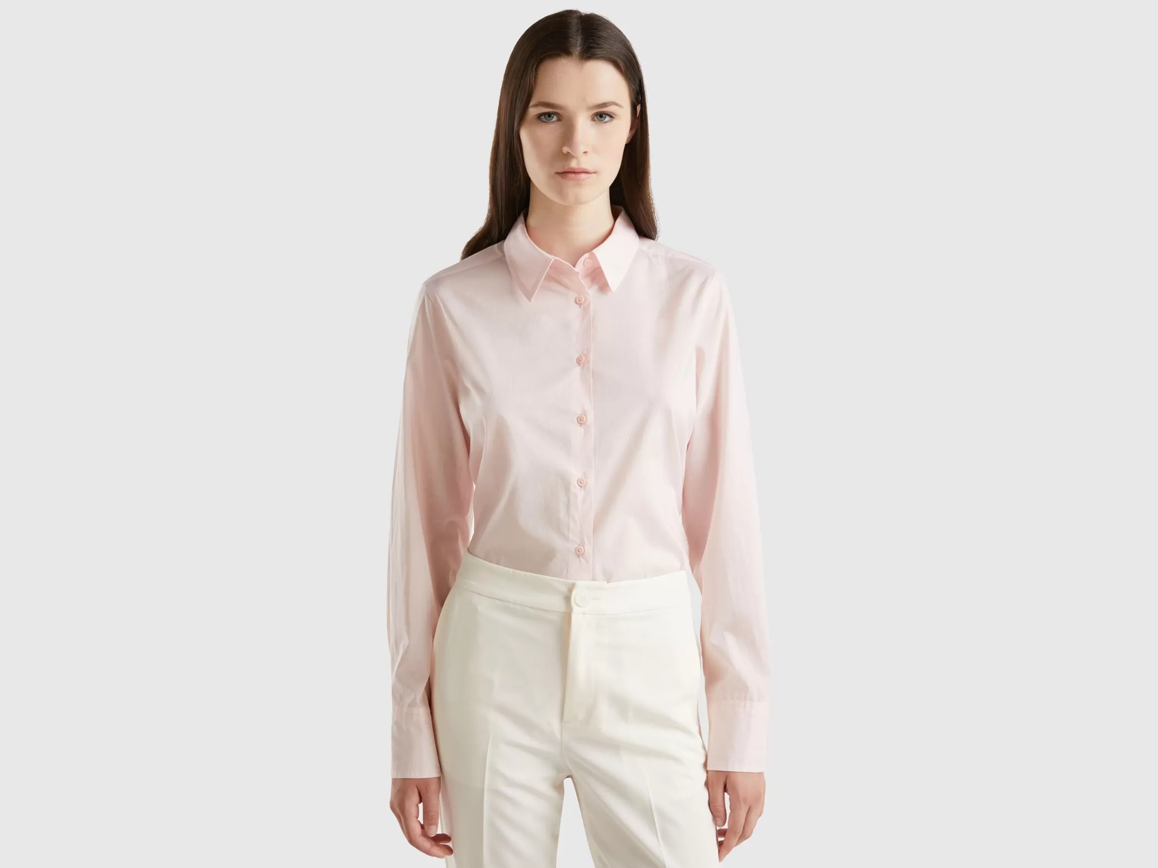 United Colors of Benetton Regular fit shirt in light cotton