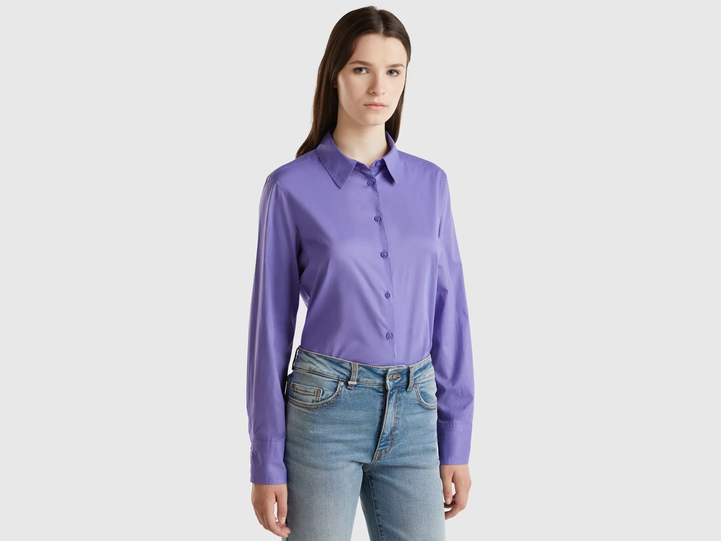 United Colors of Benetton Regular fit shirt in light cotton