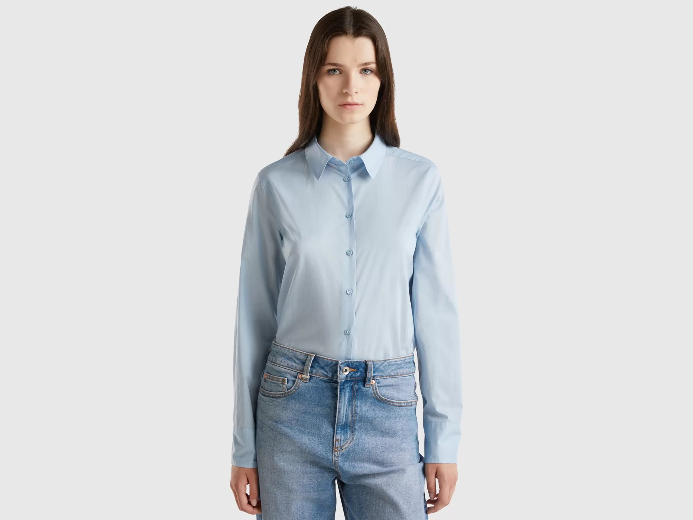 United Colors of Benetton Regular fit shirt in light cotton