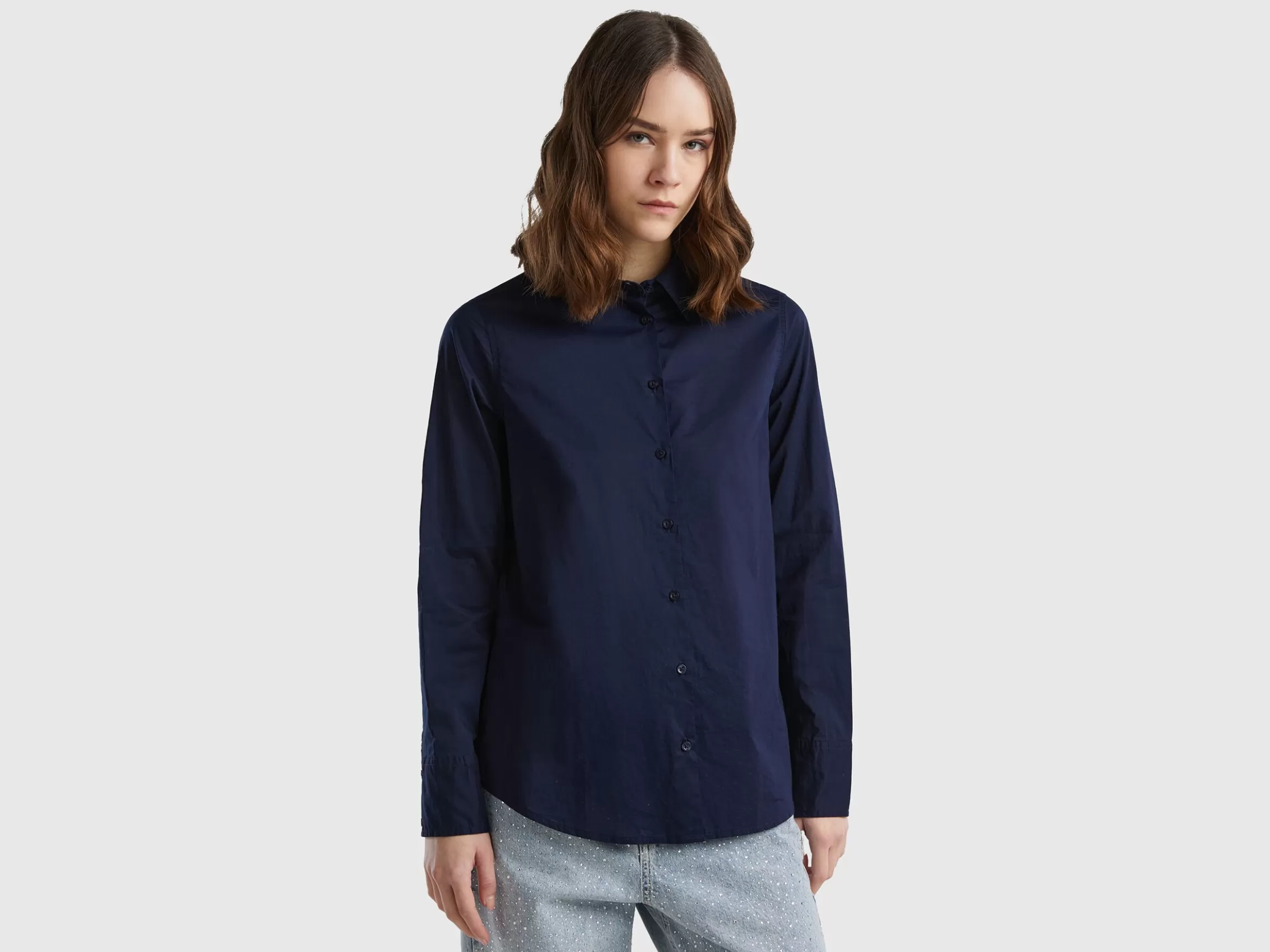 United Colors of Benetton Regular fit shirt in light cotton