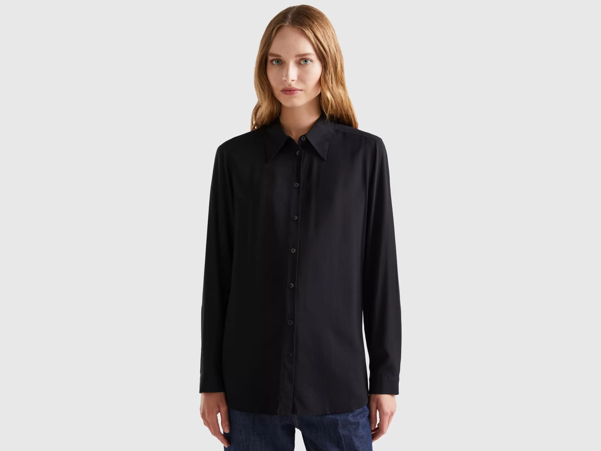 United Colors of Benetton Regular fit shirt in viscose