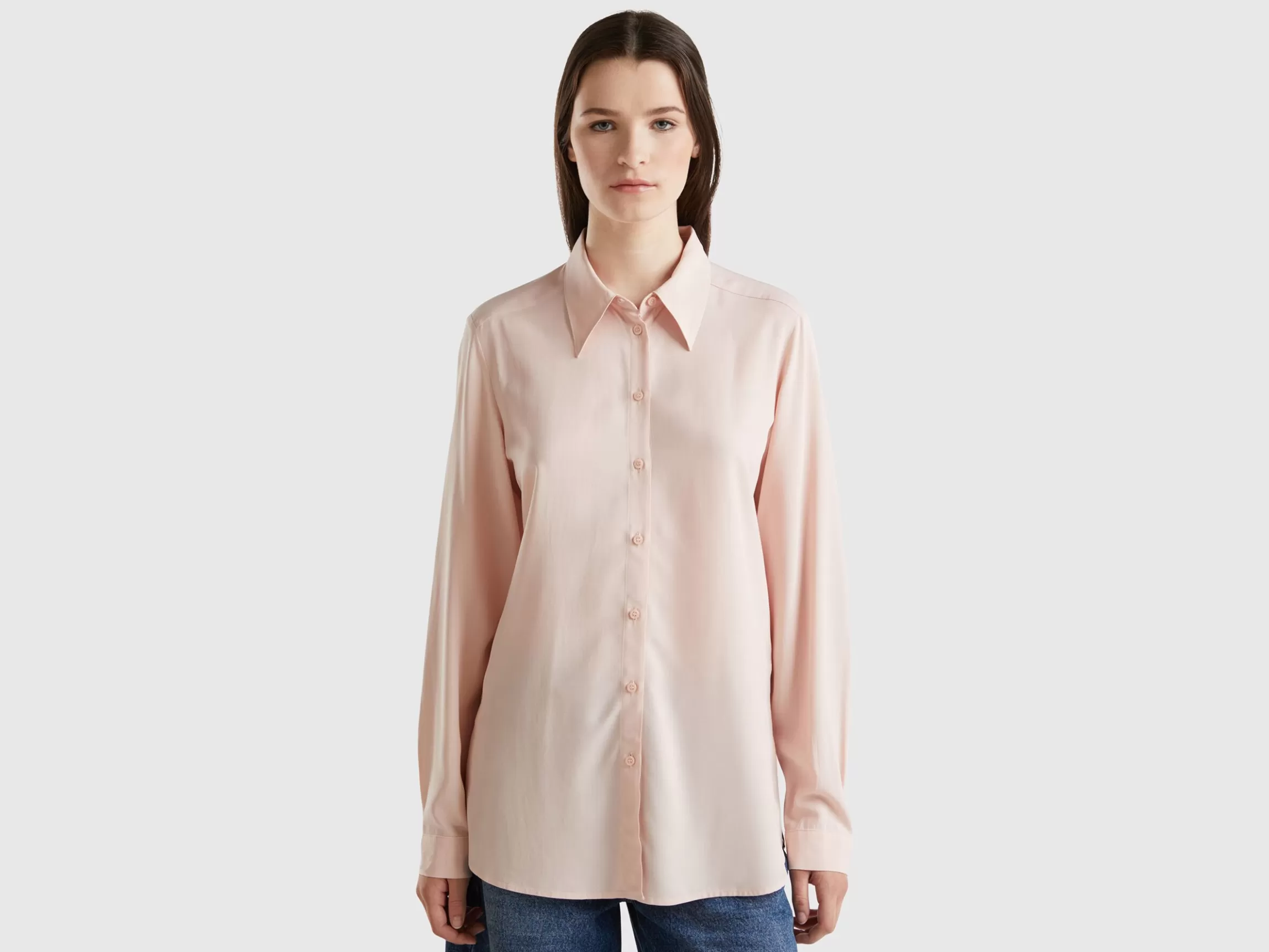 United Colors of Benetton Regular fit shirt in viscose