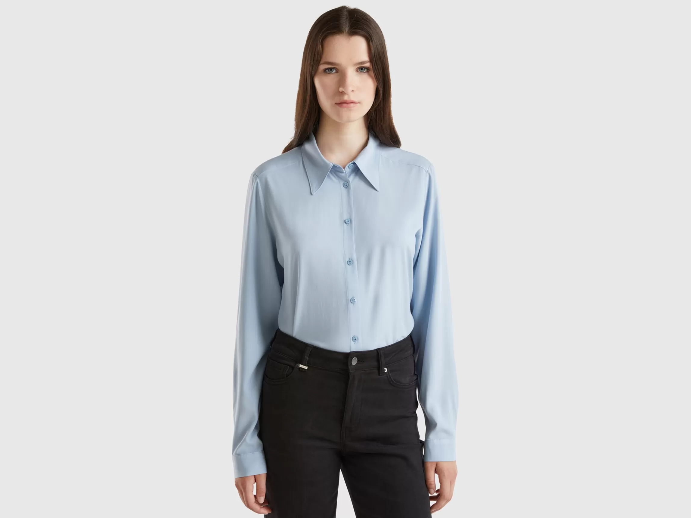 United Colors of Benetton Regular fit shirt in viscose