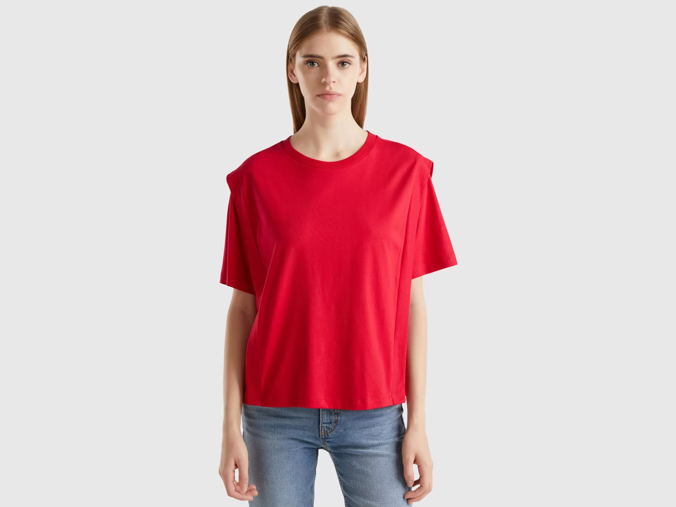 United Colors of Benetton Regular fit t-shirt with creases