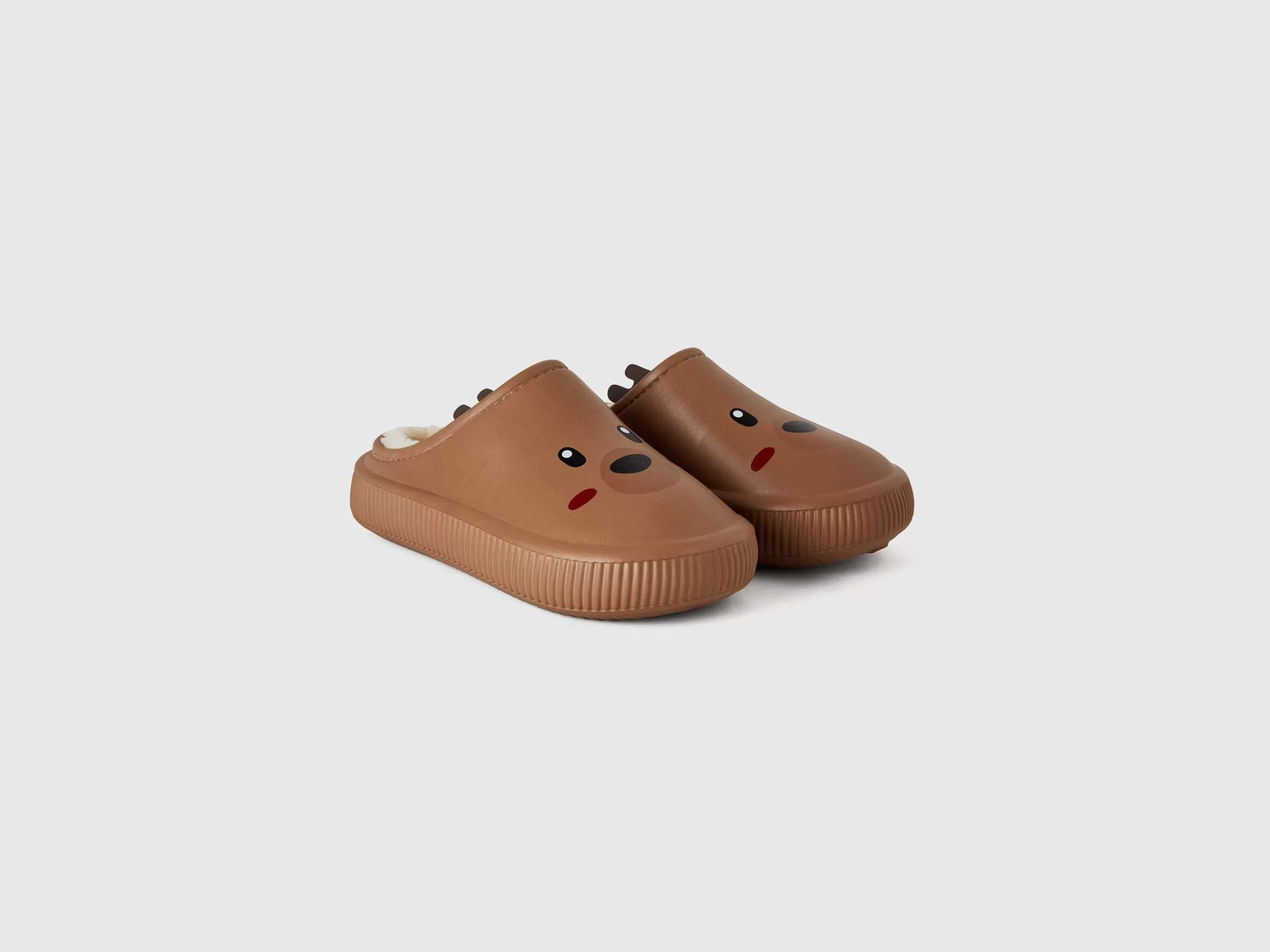 United Colors of Benetton Reindeer slippers in PVC