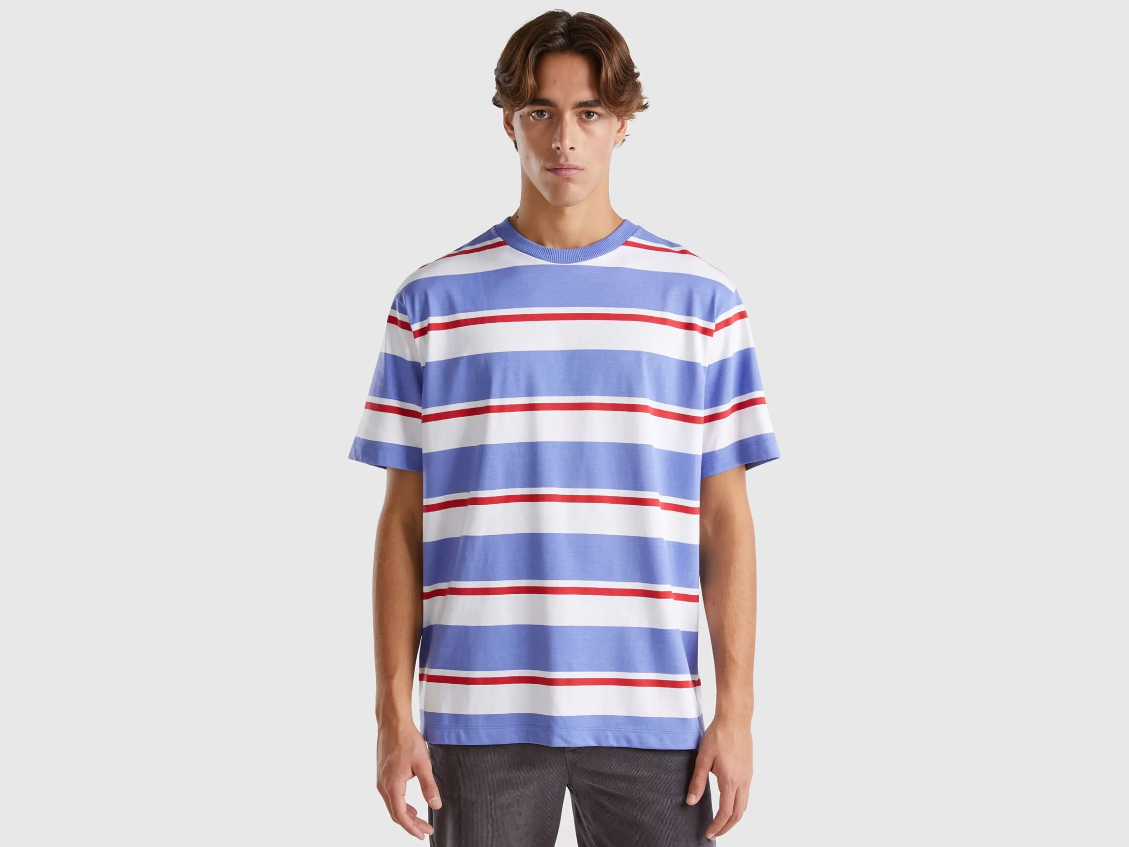 United Colors of Benetton Relaxed fit striped t-shirt