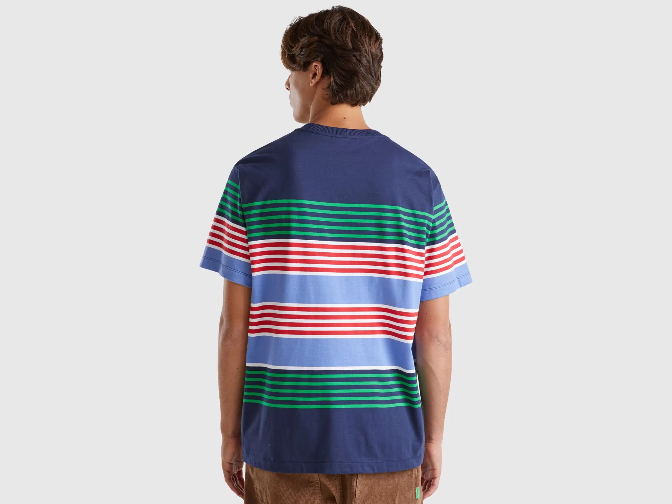 United Colors of Benetton Relaxed fit striped t-shirt