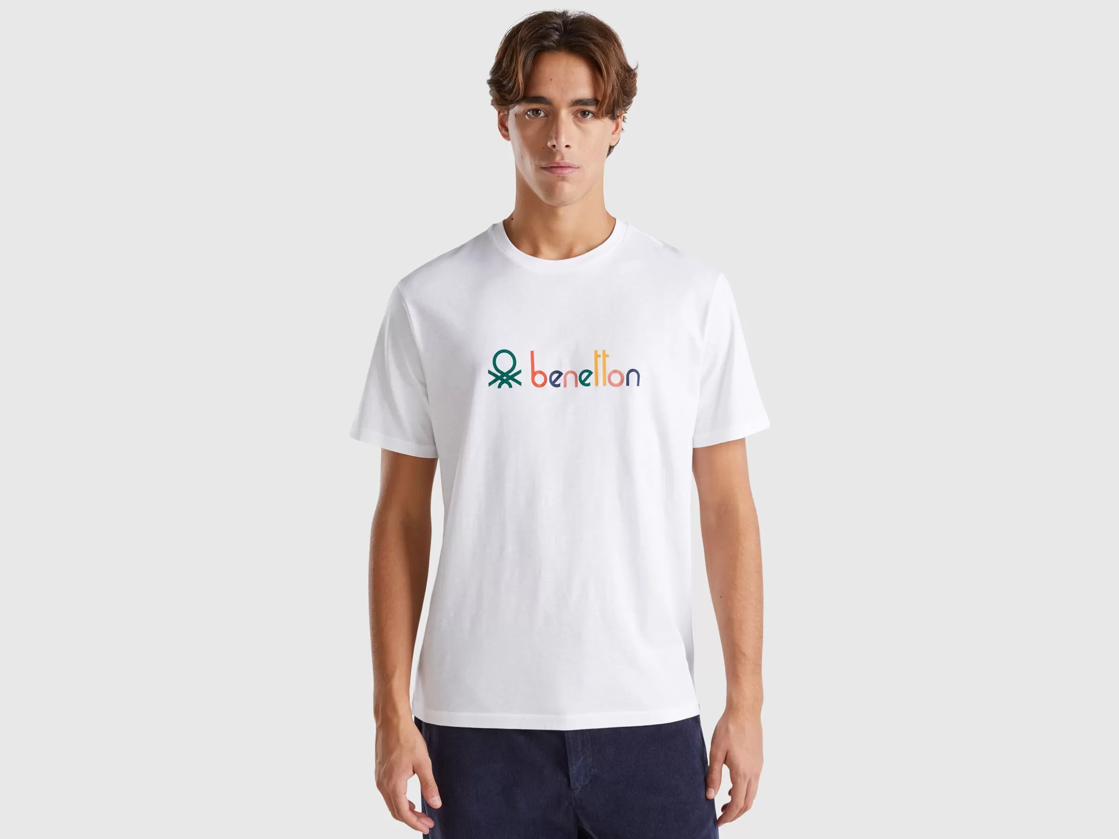 United Colors of Benetton Relaxed fit t-shirt in organic cotton