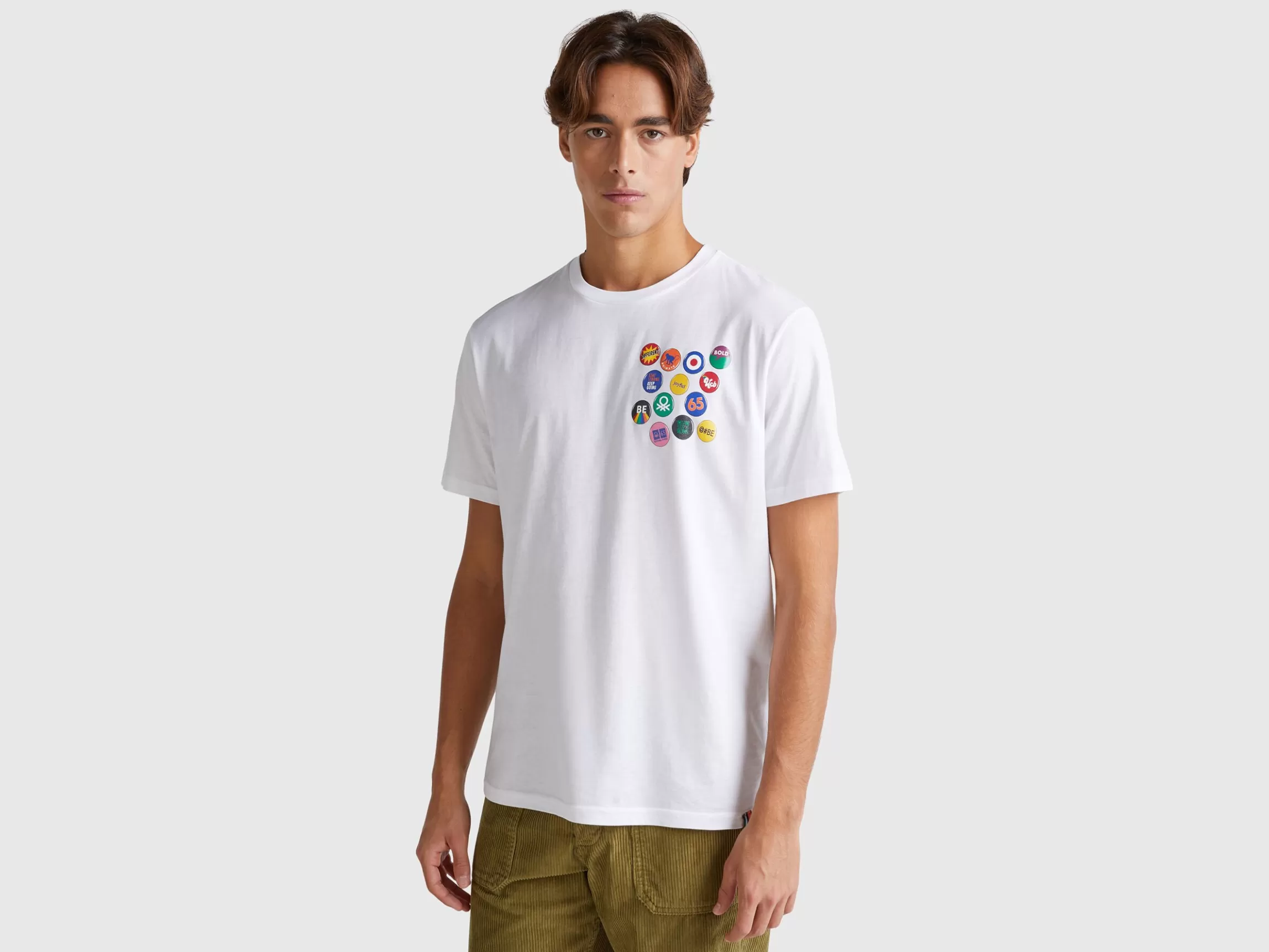 United Colors of Benetton Relaxed fit t-shirt in organic cotton