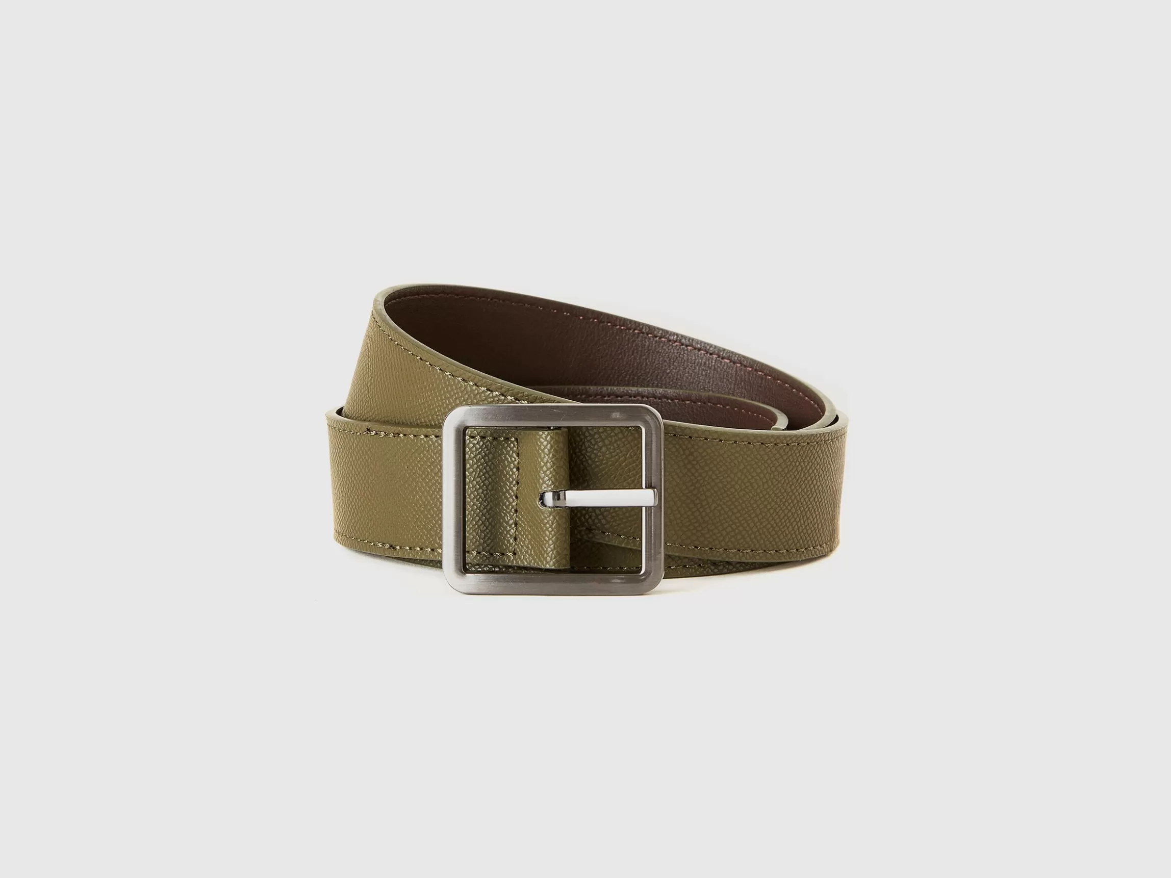 United Colors of Benetton Reversible belt in imitation leather