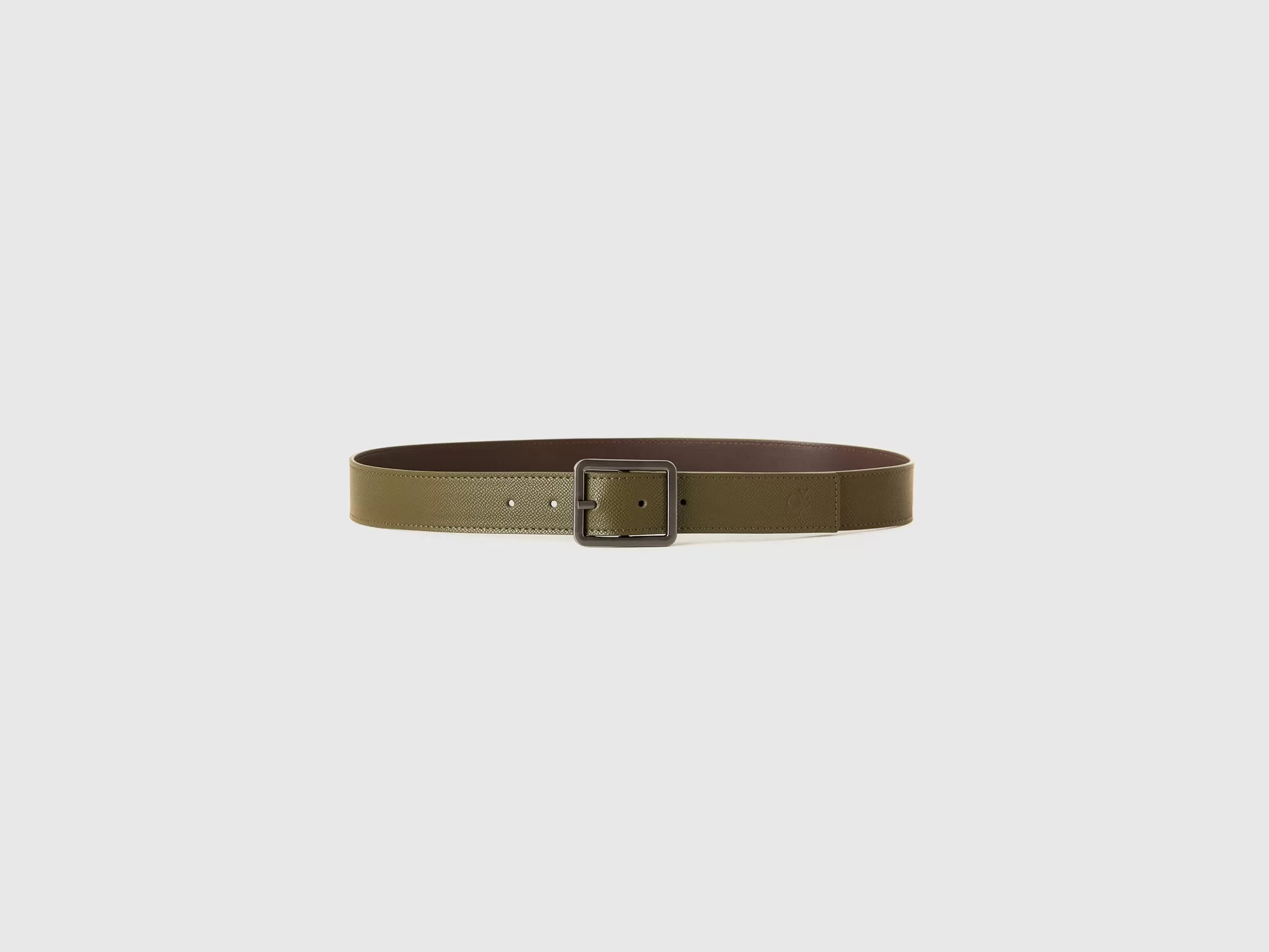 United Colors of Benetton Reversible belt in imitation leather