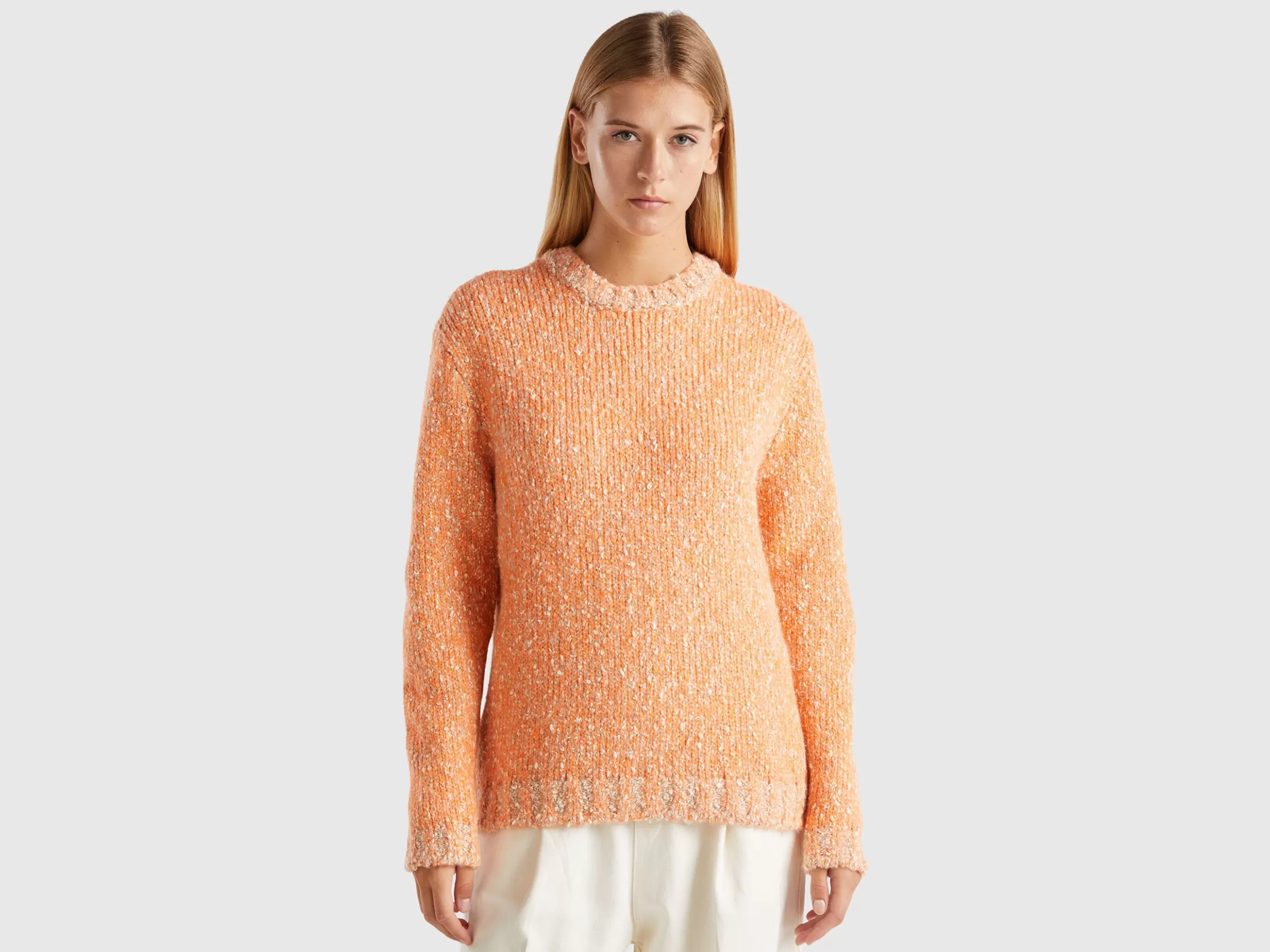 United Colors of Benetton Reversible mohair blend sweater