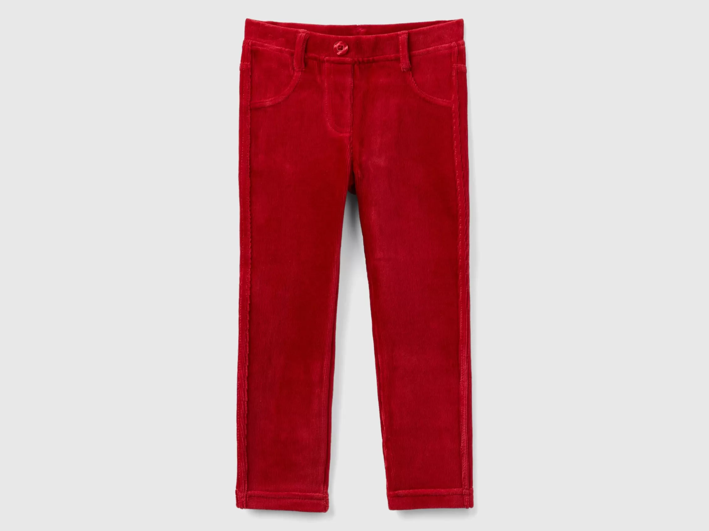 United Colors of Benetton Ribbed chenille trousers