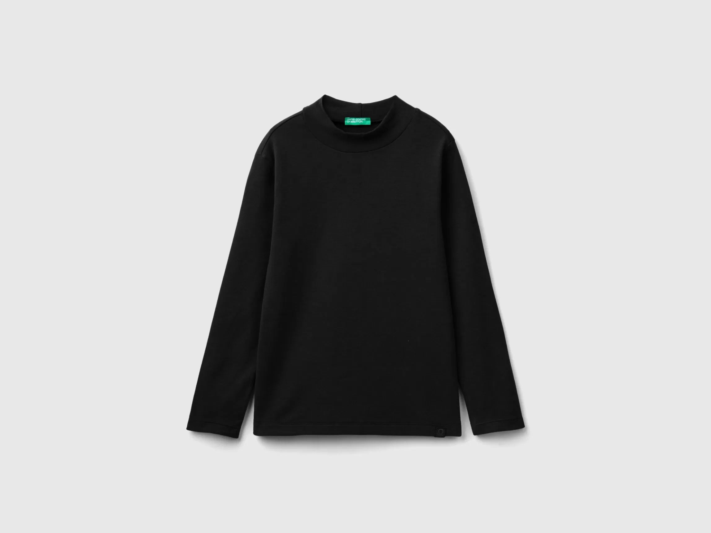 United Colors of Benetton Ribbed knit turtleneck t-shirt